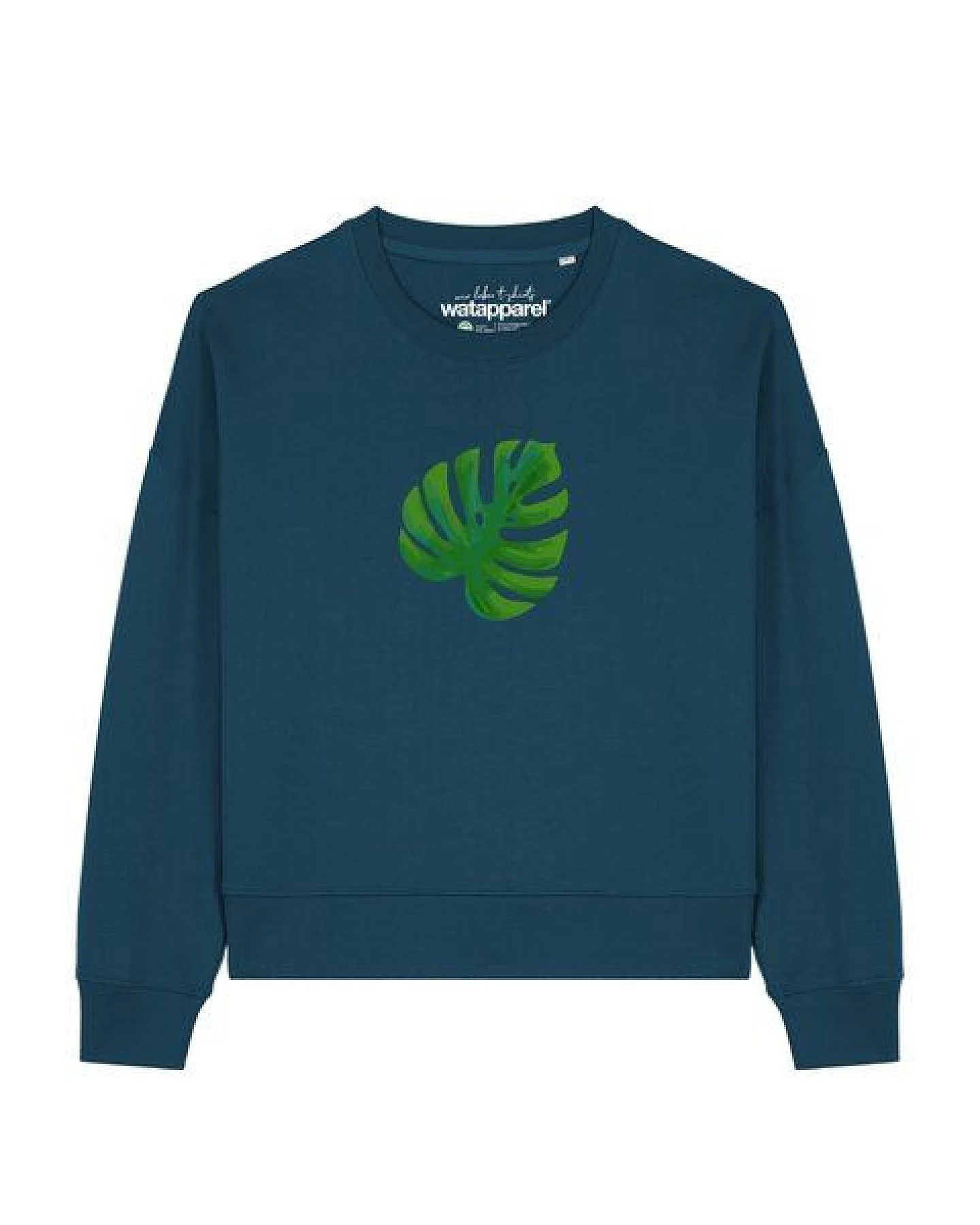 watapparel Sweatshirt Frauen Monstera 2.0 – Ansicht 2