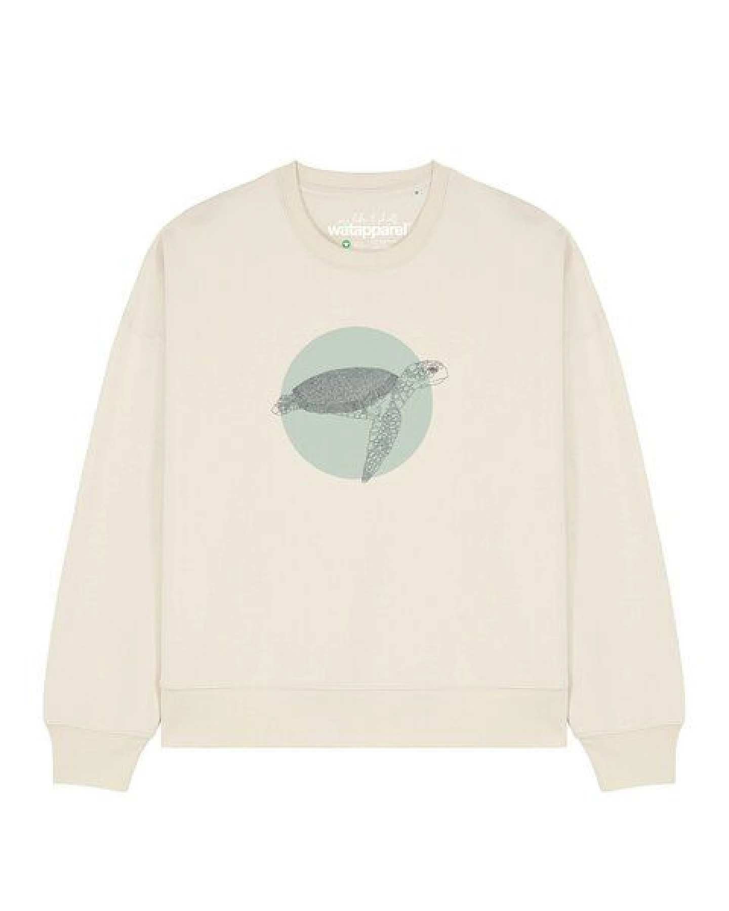 watapparel Sweatshirt Frauen Meeresschildkröte – Ansicht 2