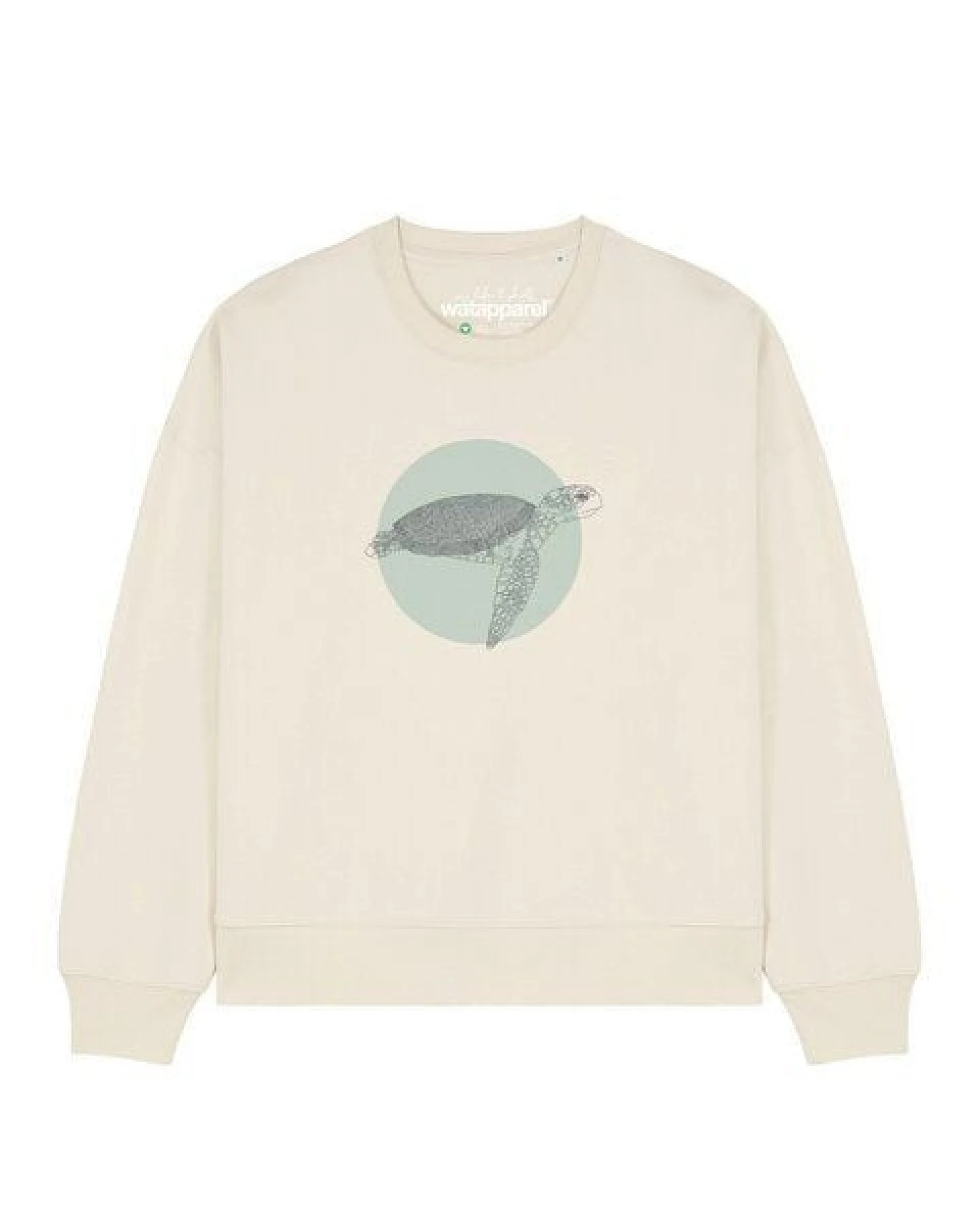 watapparel Sweatshirt Frauen Meeresschildkröte – Ansicht 2