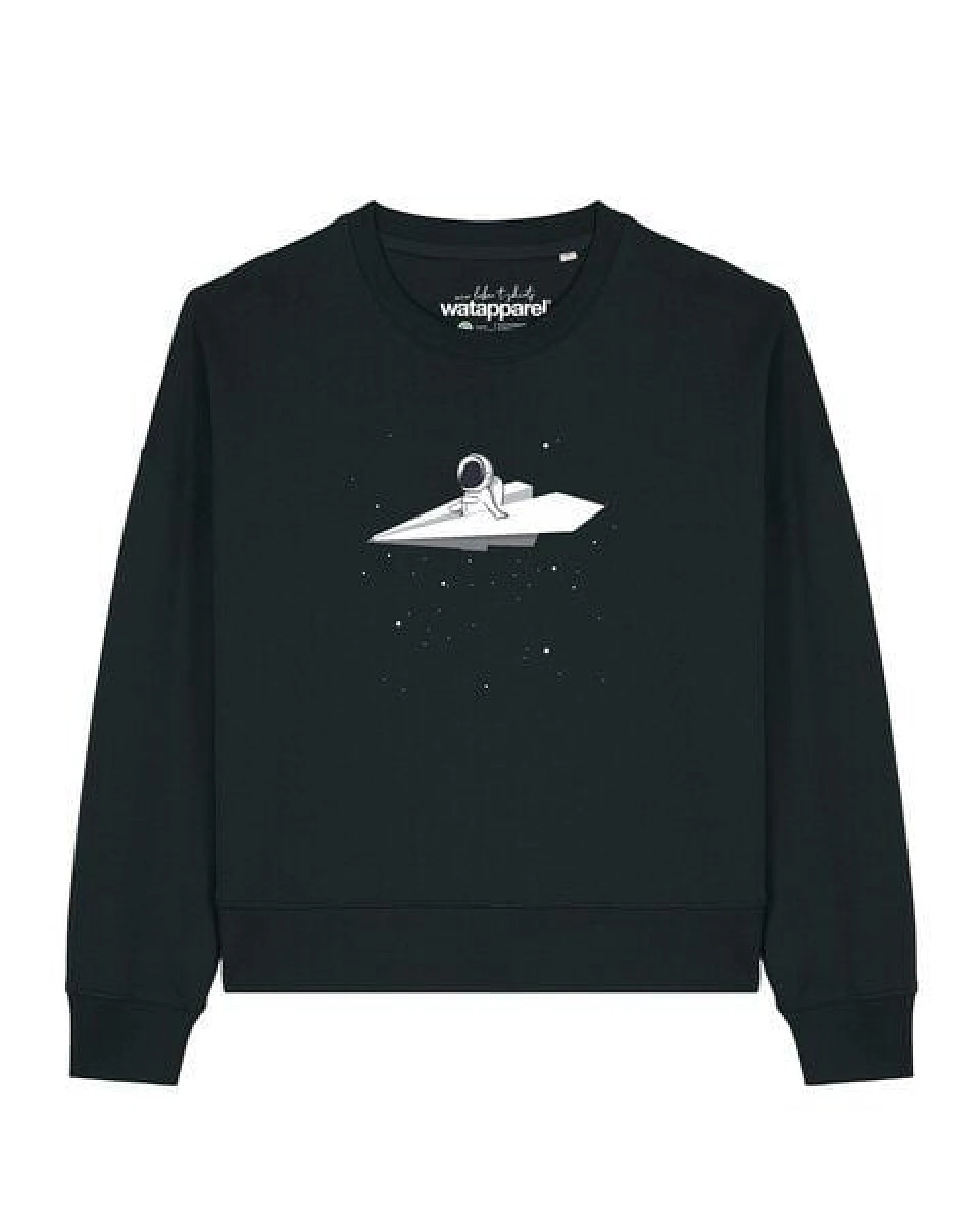 watapparel Sweatshirt Frauen Fly me to the moon – Ansicht 2