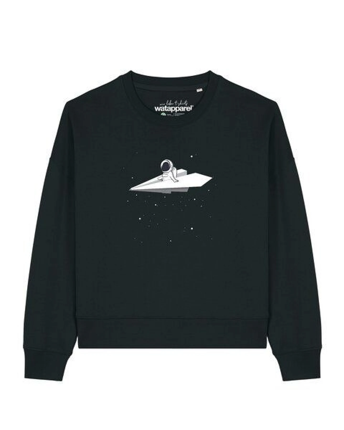 watapparel Sweatshirt Frauen Fly me to the moon – Ansicht 2