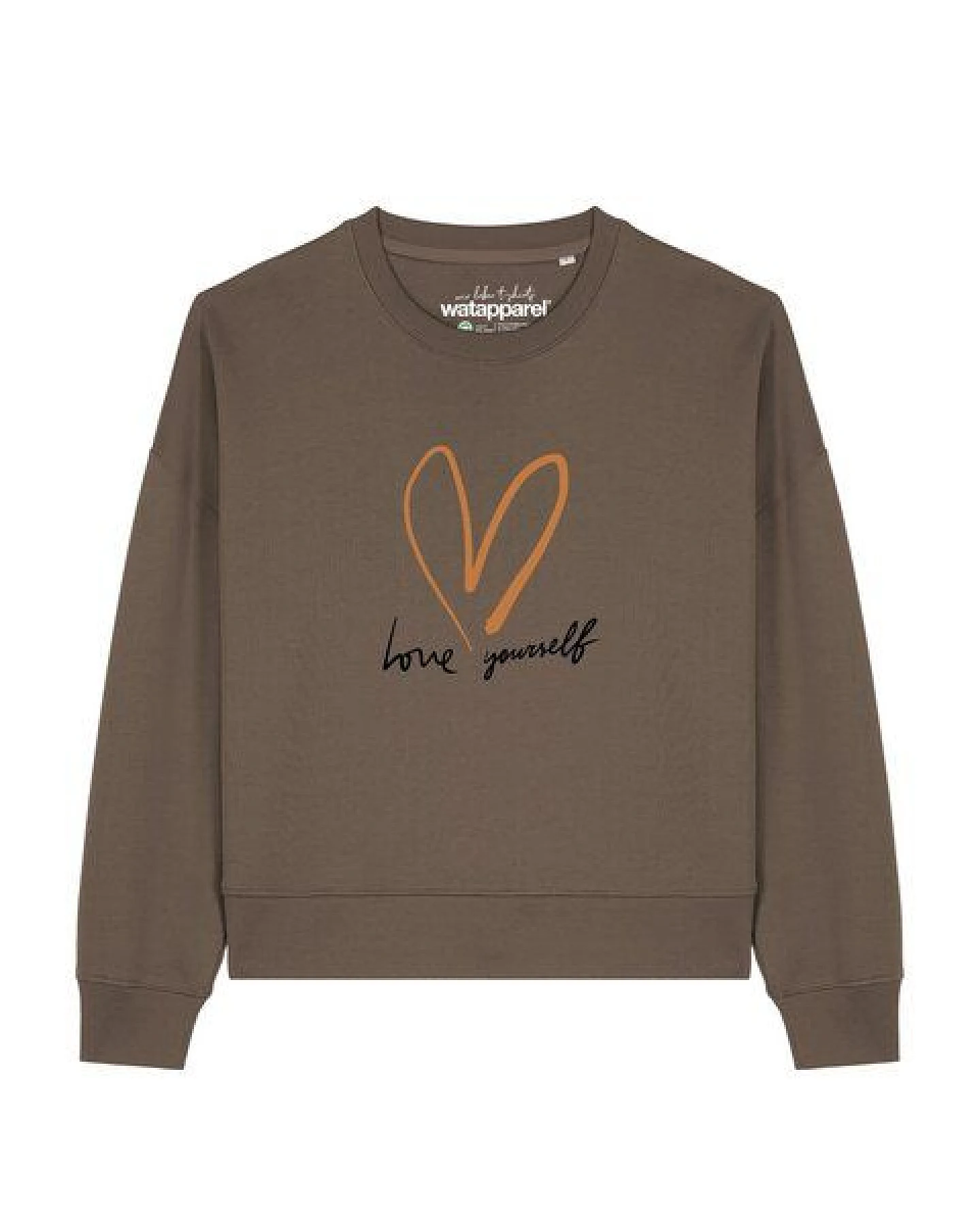watapparel Sweatshirt Frauen Self love – Ansicht 2