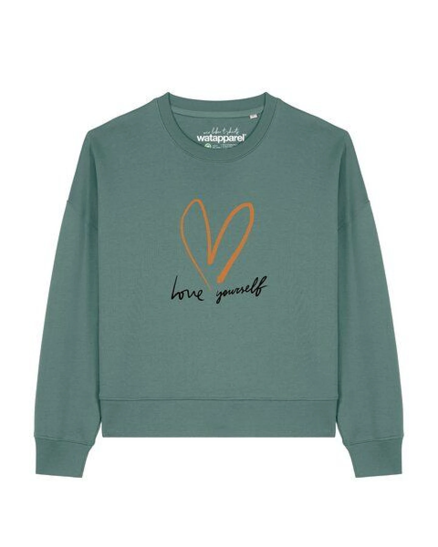 watapparel Sweatshirt Frauen Self love – Ansicht 2
