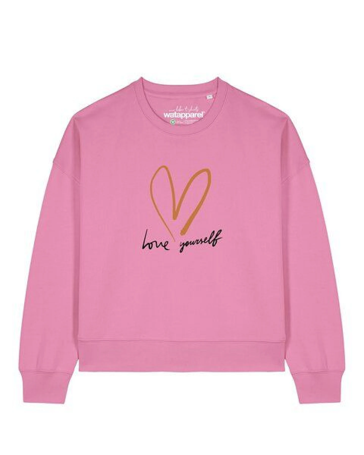 watapparel Sweatshirt Frauen Self love – Ansicht 2