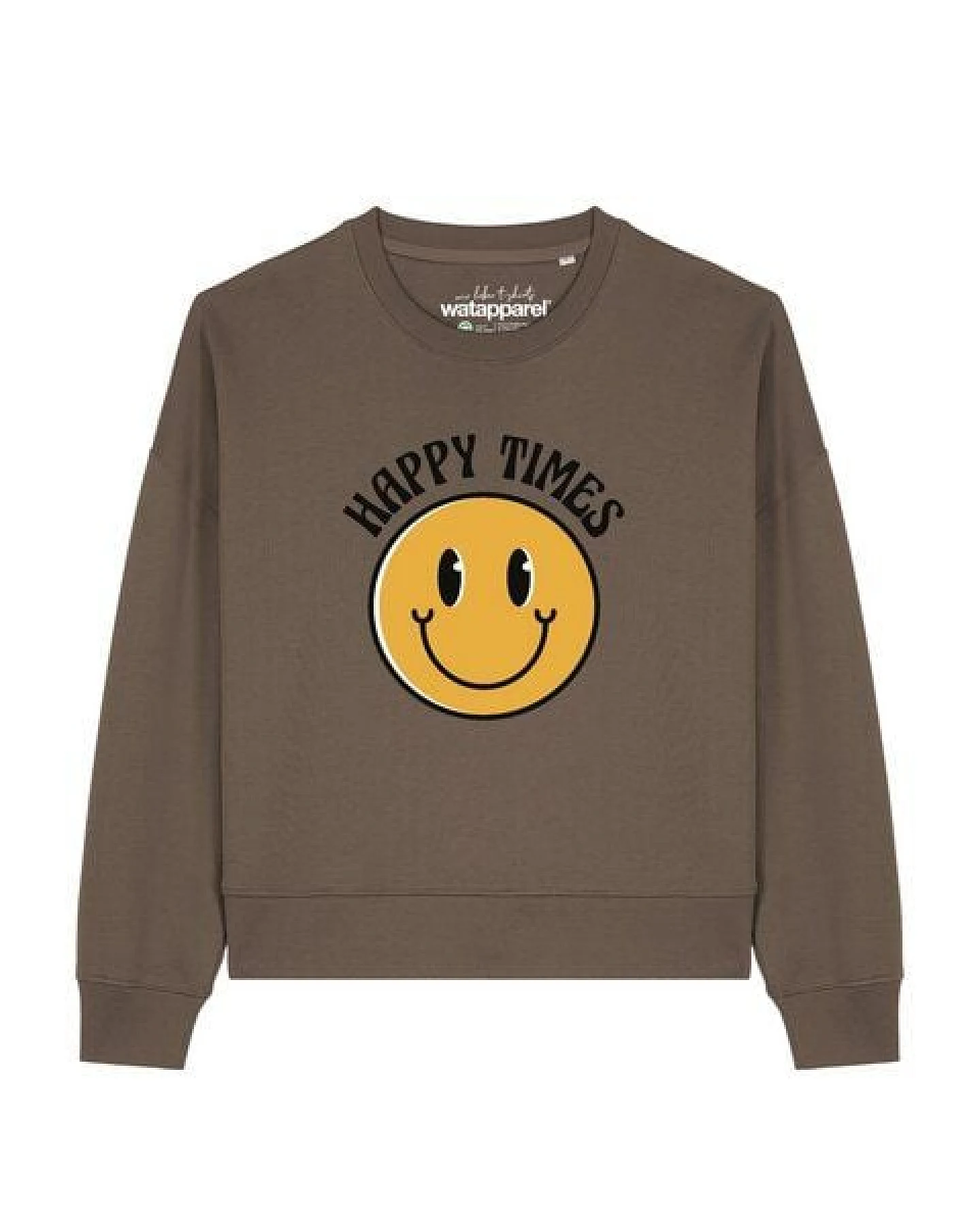 watapparel Sweatshirt Frauen Happy Times – Ansicht 2