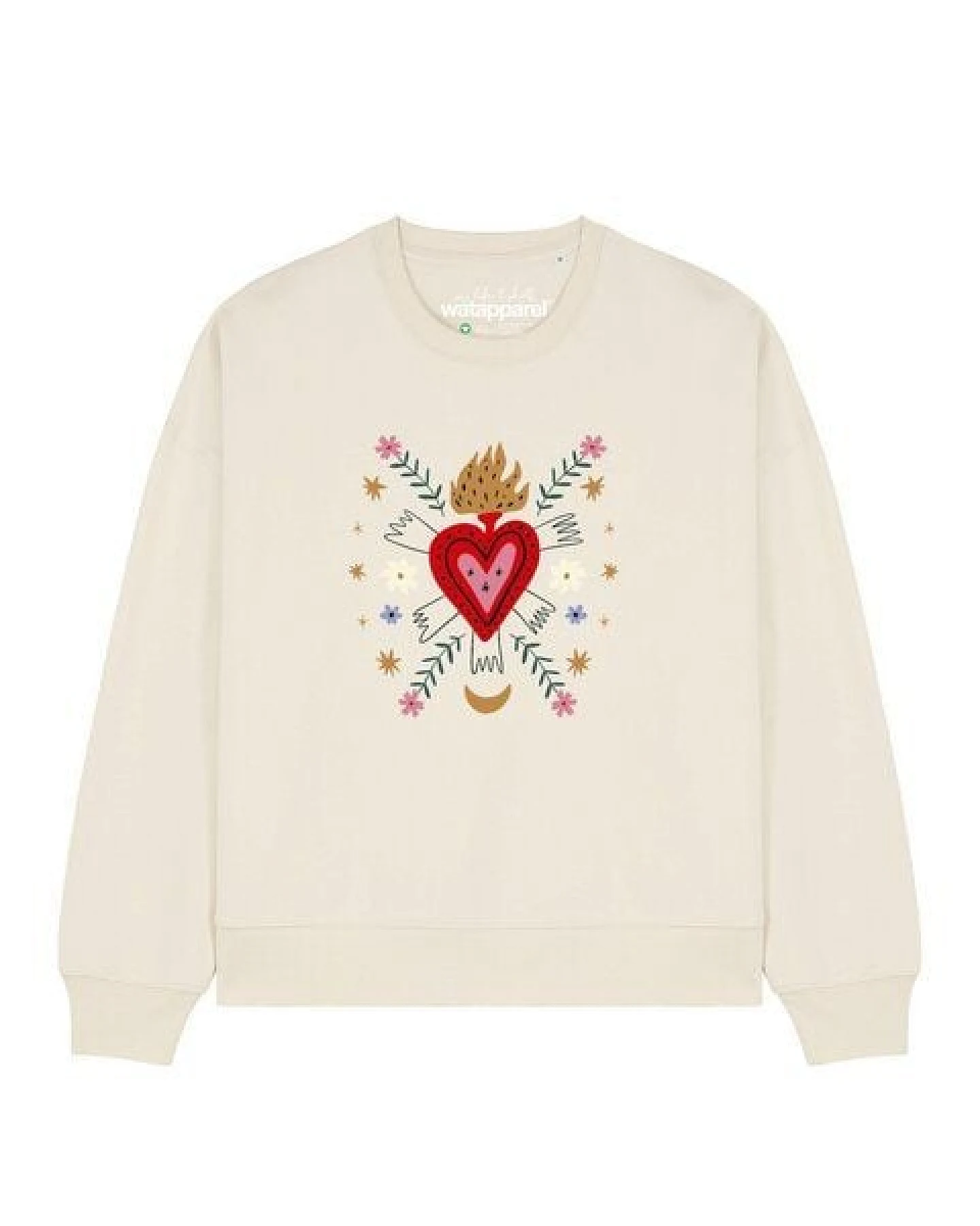 watapparel Sweatshirt Frauen Love and flex – Ansicht 2