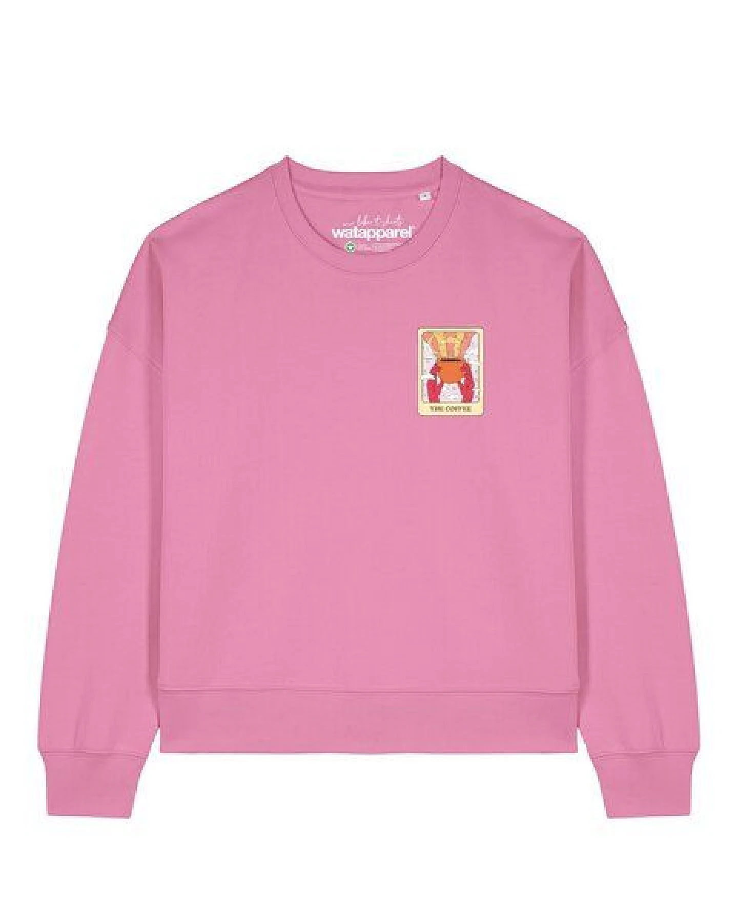 watapparel Sweatshirt Frauen Tarot The Coffee – Ansicht 2