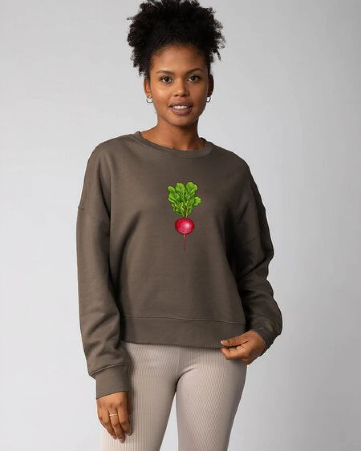 watapparel Sweatshirt Frauen Radieschen