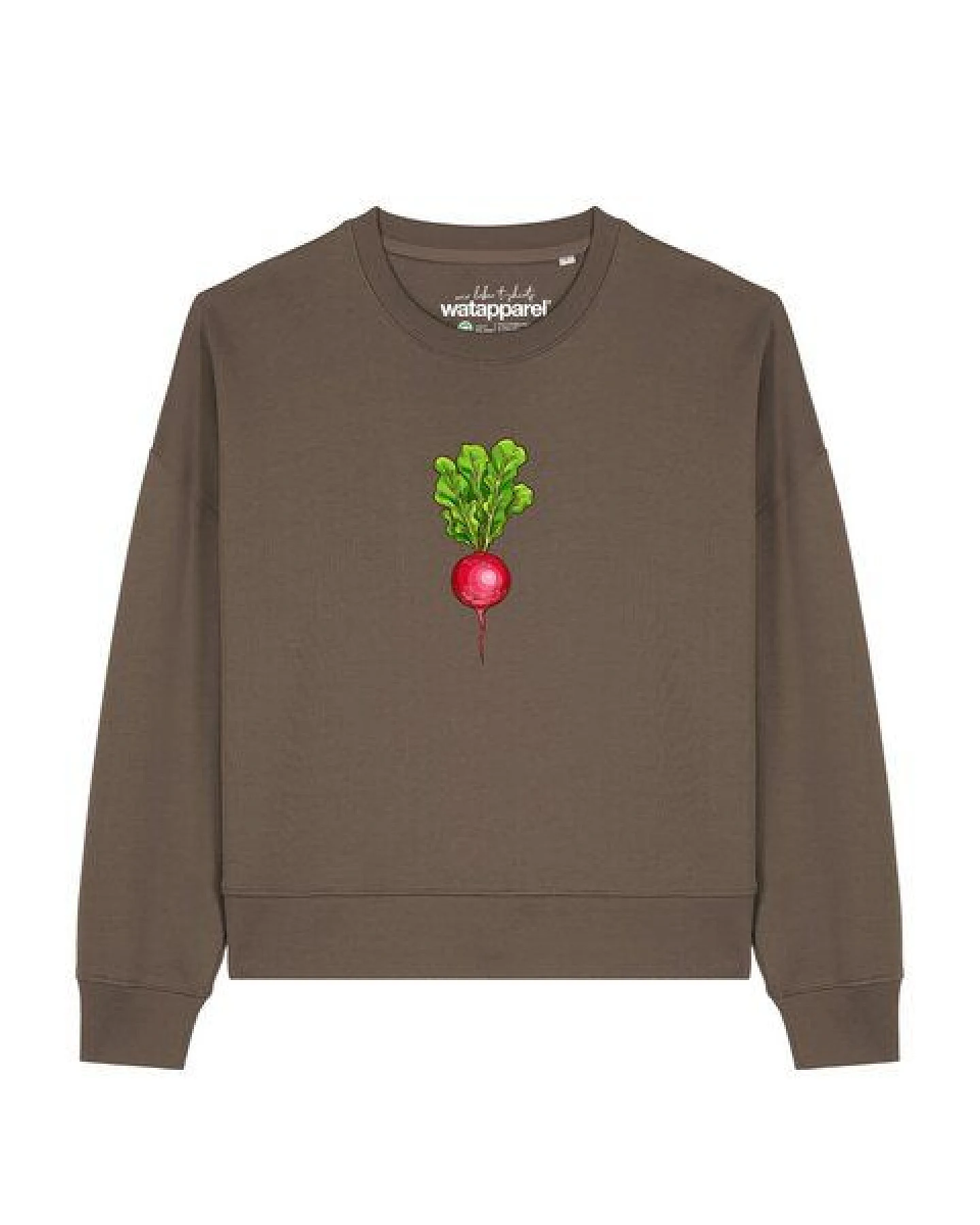 watapparel Sweatshirt Frauen Radieschen – Ansicht 2