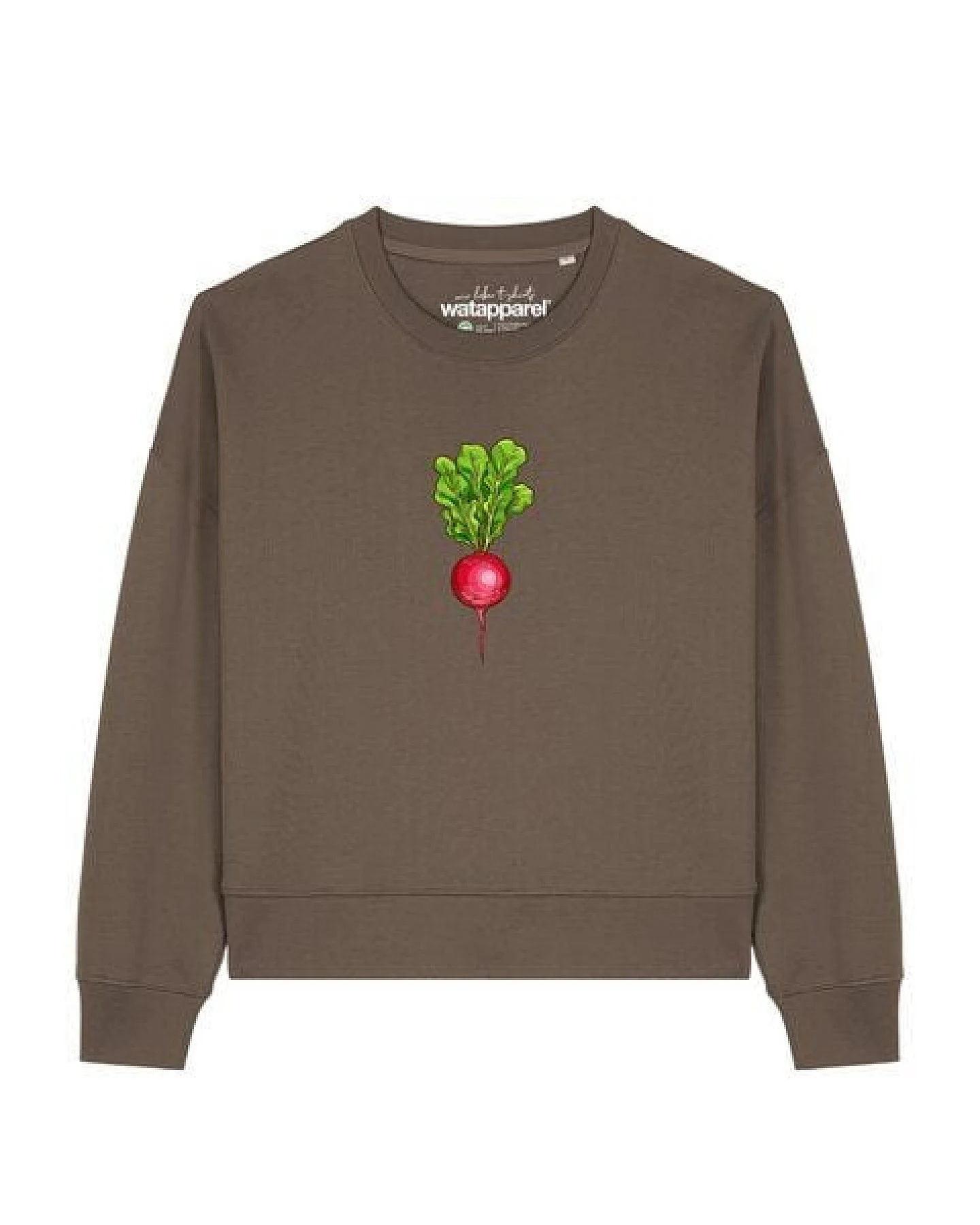 watapparel Sweatshirt Frauen Radieschen – Ansicht 2