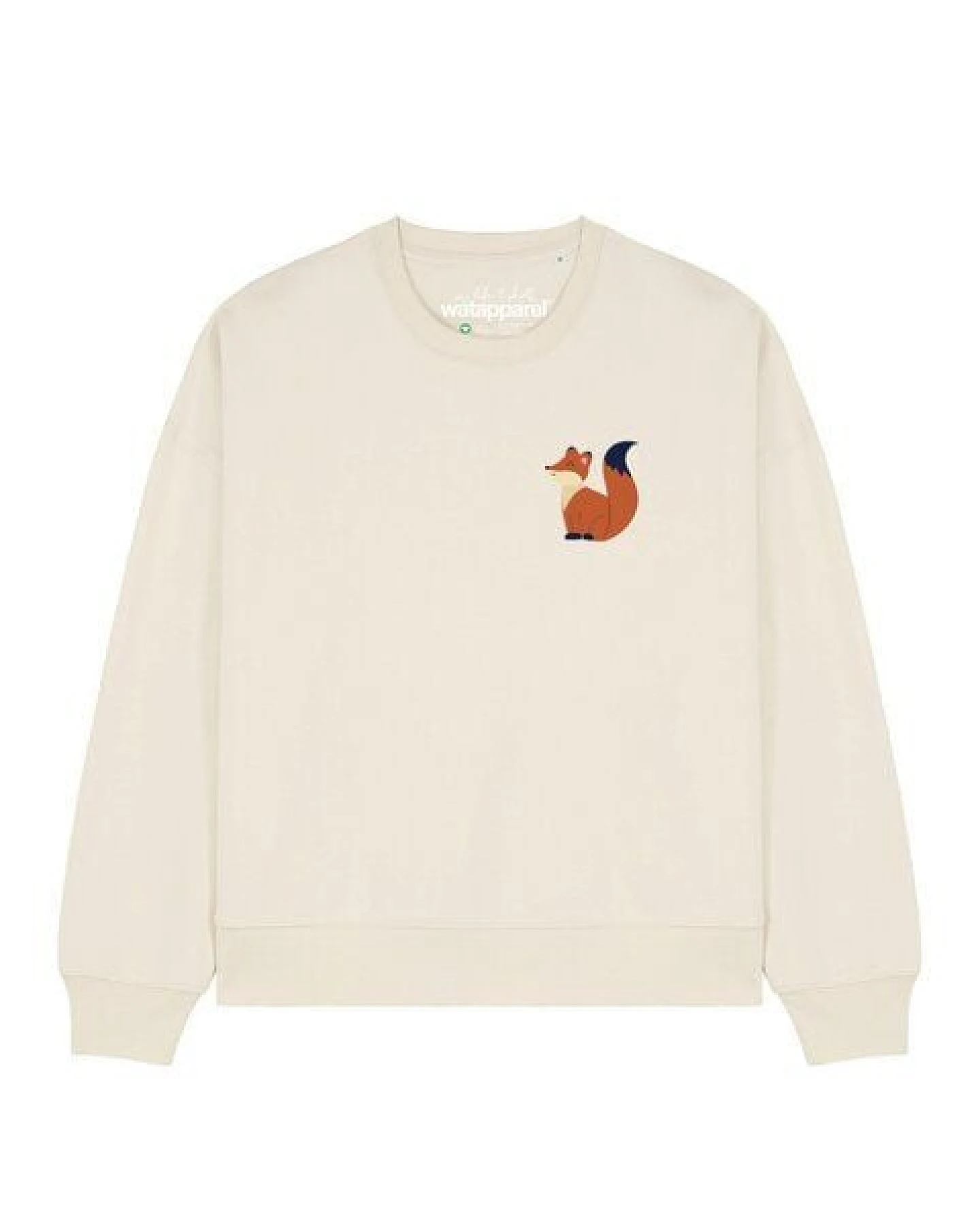 watapparel Sweatshirt Frauen Cute Fox – Ansicht 2