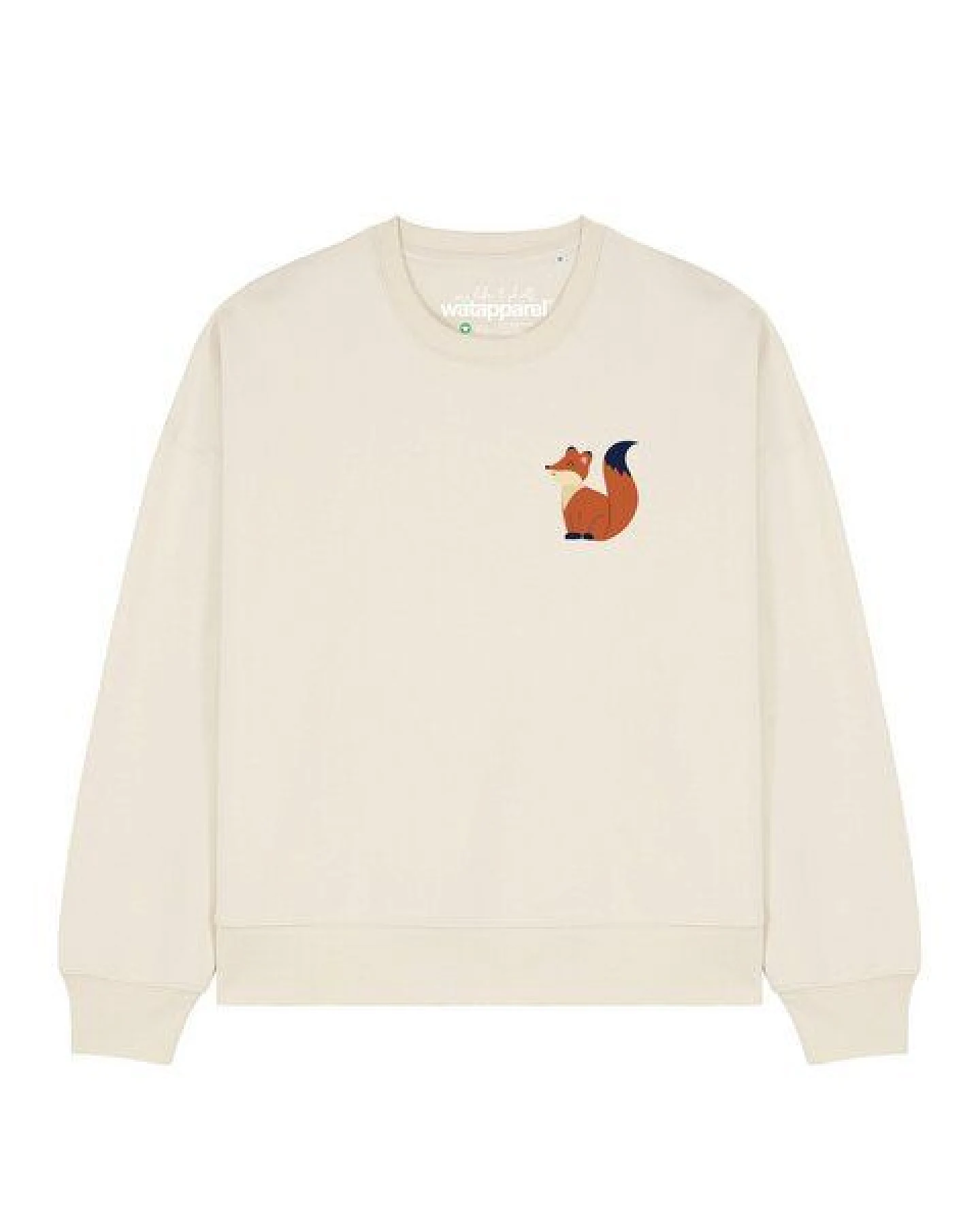 watapparel Sweatshirt Frauen Cute Fox – Ansicht 2