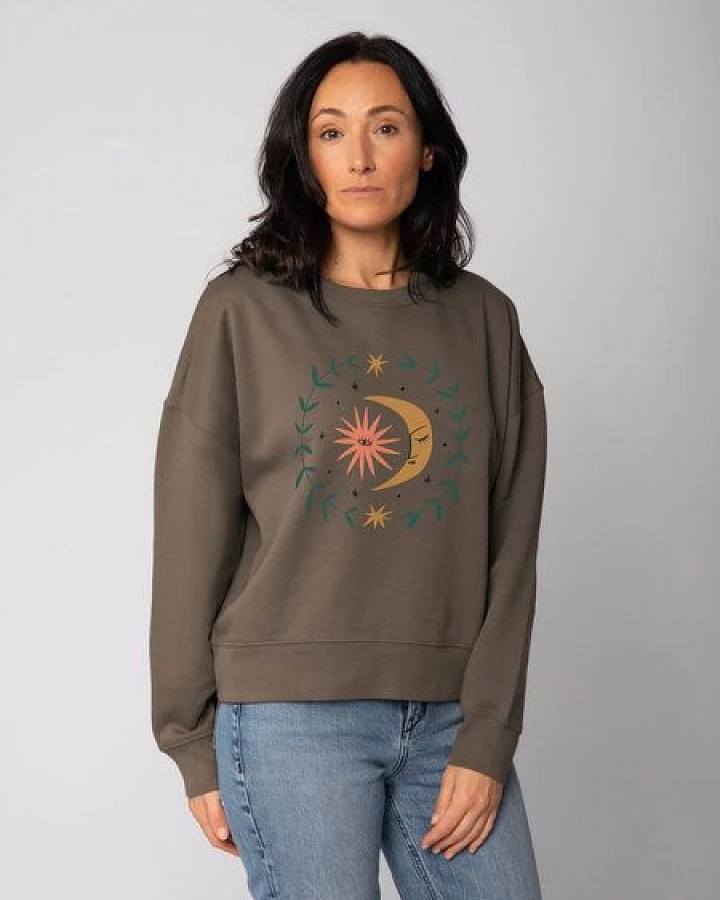 watapparel Sweatshirt Frauen Love and flex