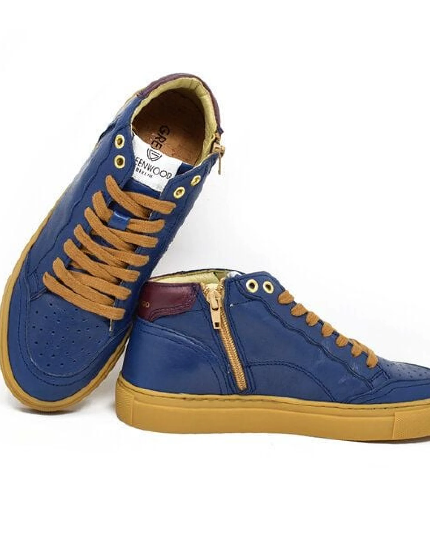 Greenwood Berlin GWB Sneaker Unisex Base high blau – Ansicht 2