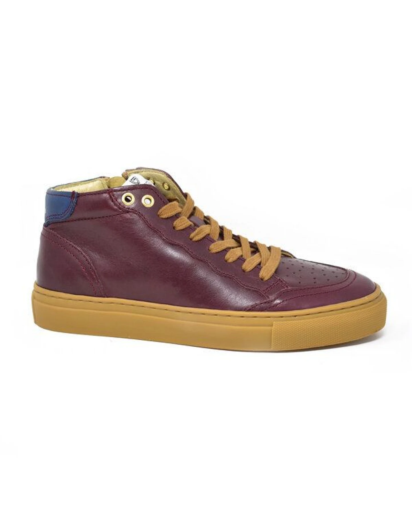 Greenwood Berlin GWB Sneaker Unisex Base high burgundy – Ansicht 3