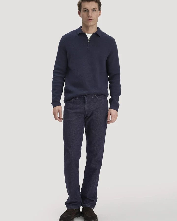 hessnatur Herren Jeans BEN Regular Straight aus Bio-Denim - blau - Größe 31/30