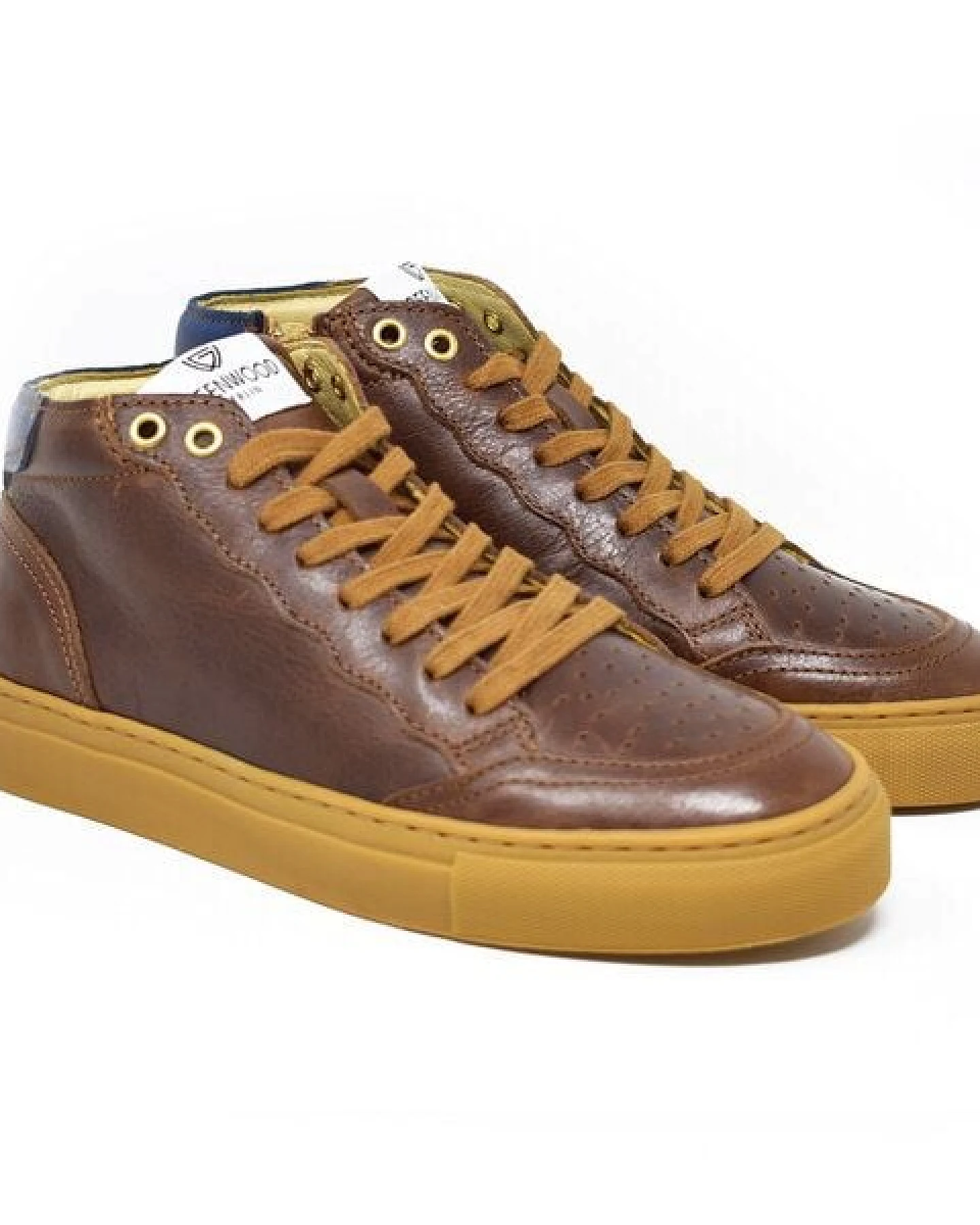 Greenwood Berlin GWB Sneaker Unisex Base high dunkelbraun – Ansicht 4