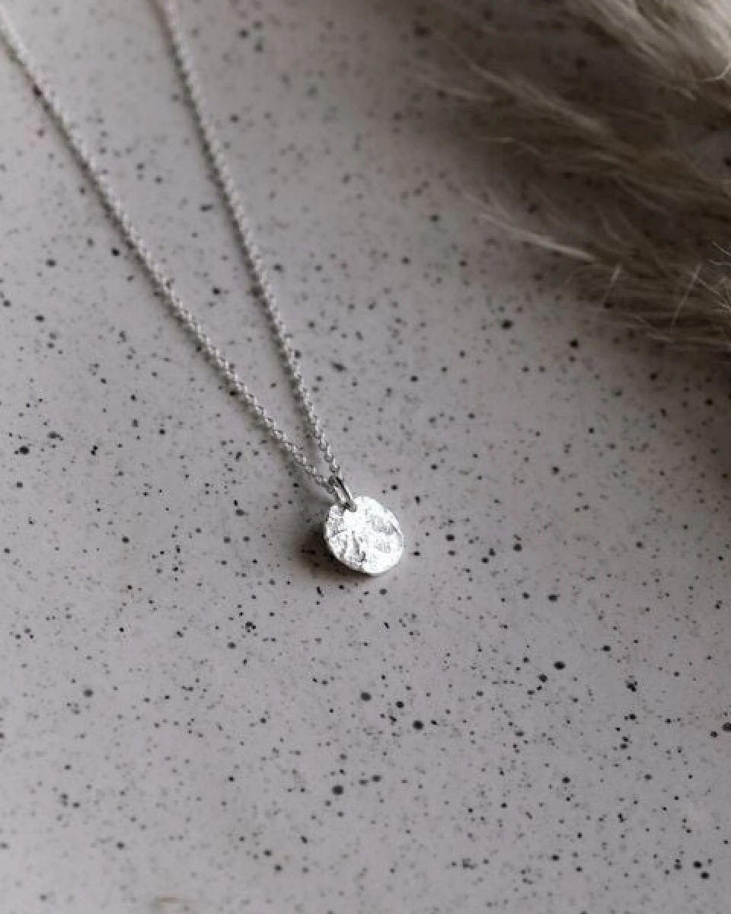 lille mus Kette 'Mond' 925 Silber / vergoldet – Ansicht 4