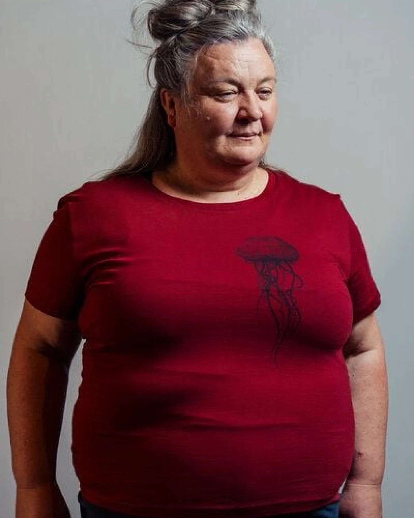 NanMa Bio-Baumwoll-Shirt Qualle – Ansicht 4