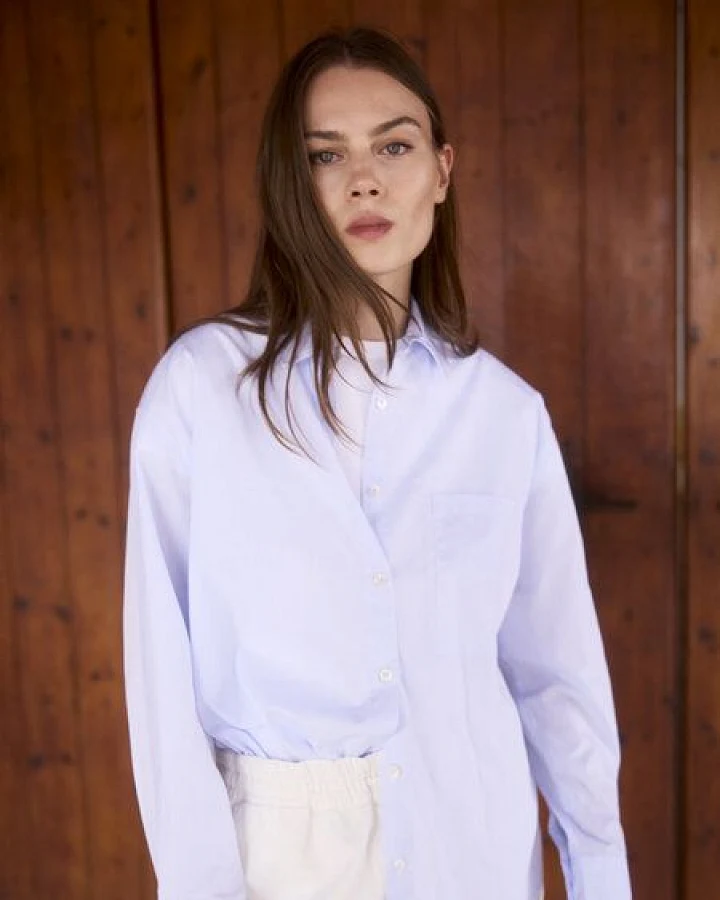 WOTE Oversized Bluse aus Organic Cotton
