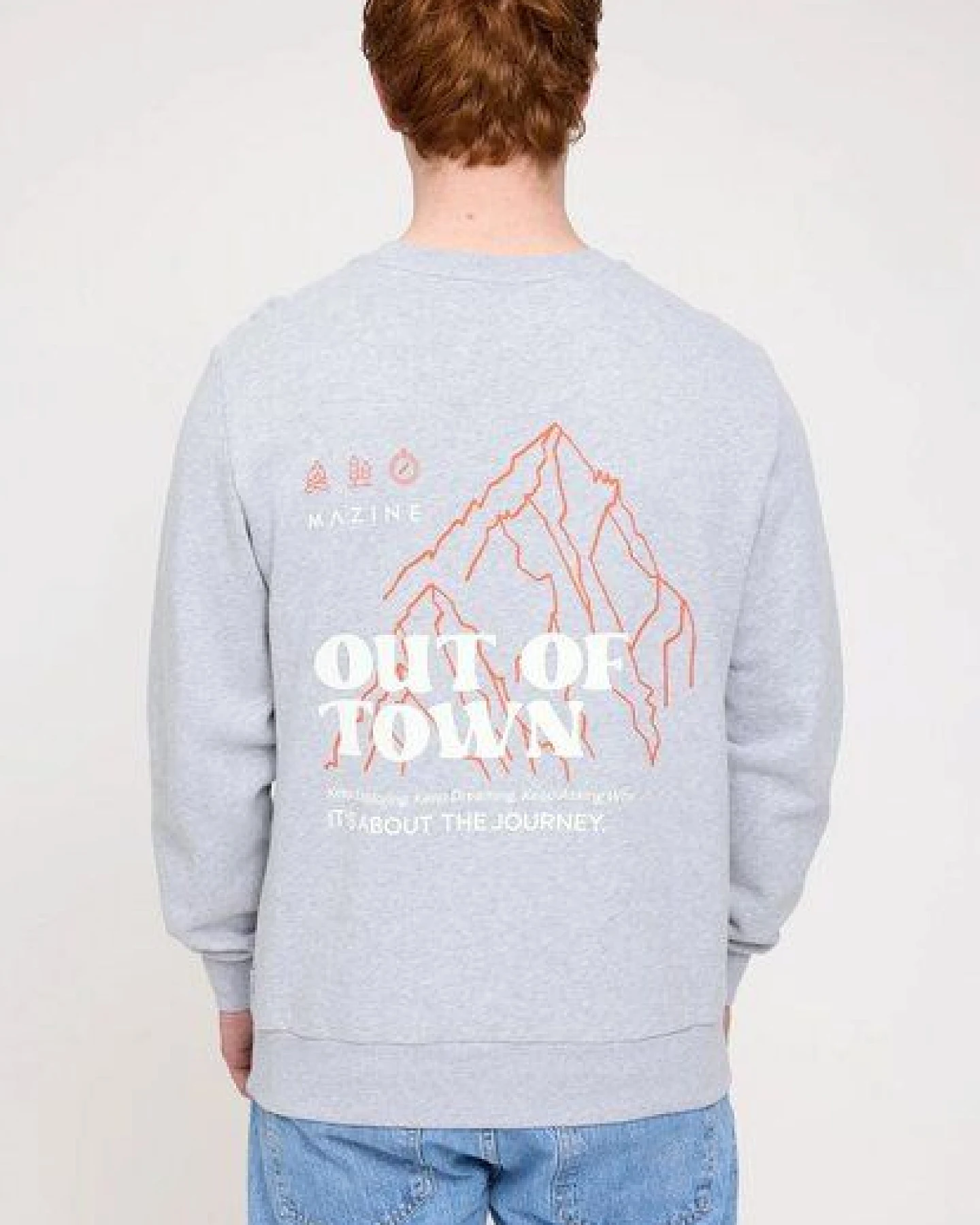 Mazine Back Print Sweatshirt – Ansicht 3