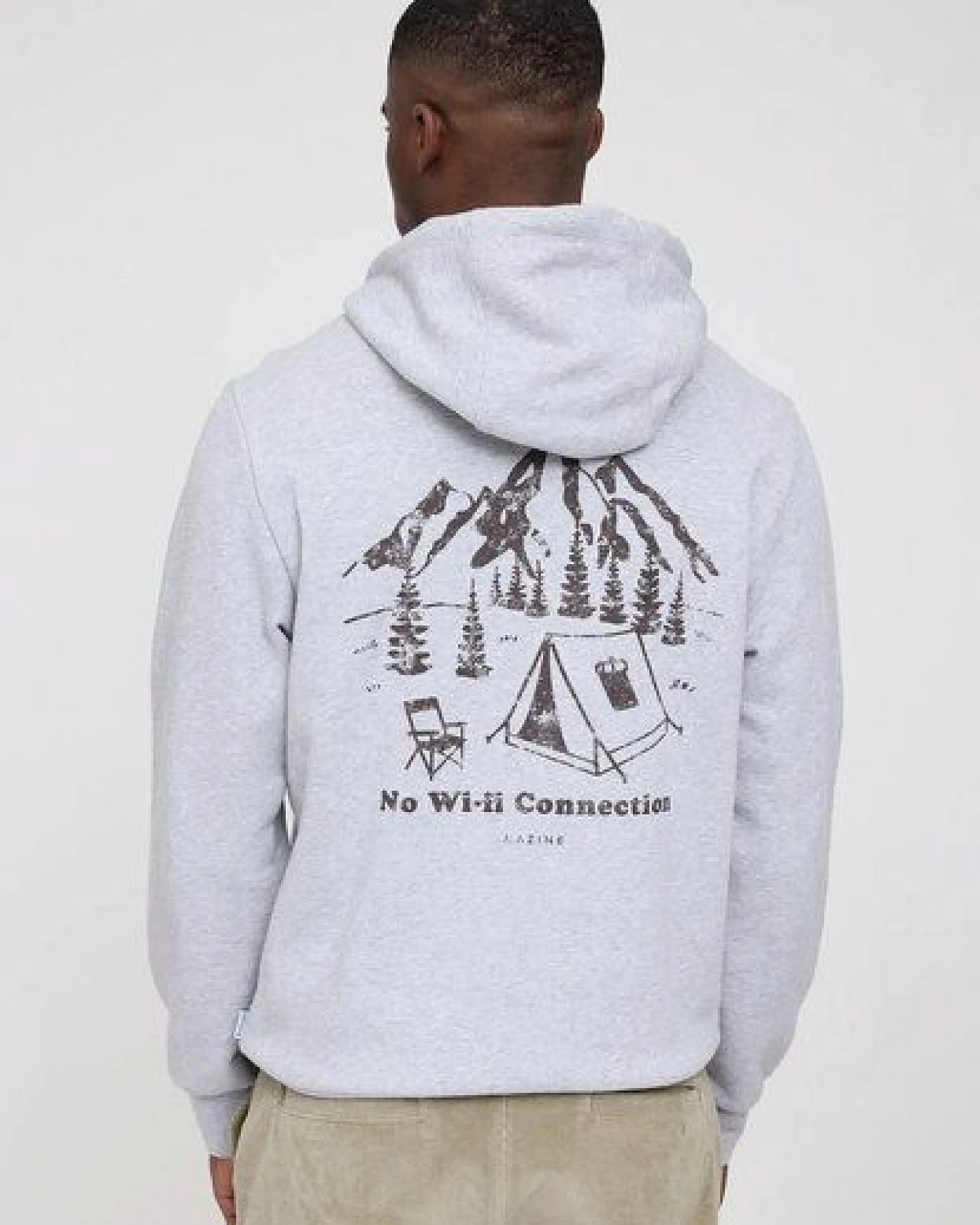 Mazine Back Print Hoodie – Ansicht 2