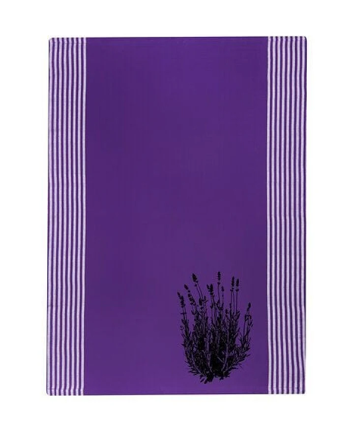Hirschkind Bio & Fair-Trade-Geschirrtuch "Lavendel" lila