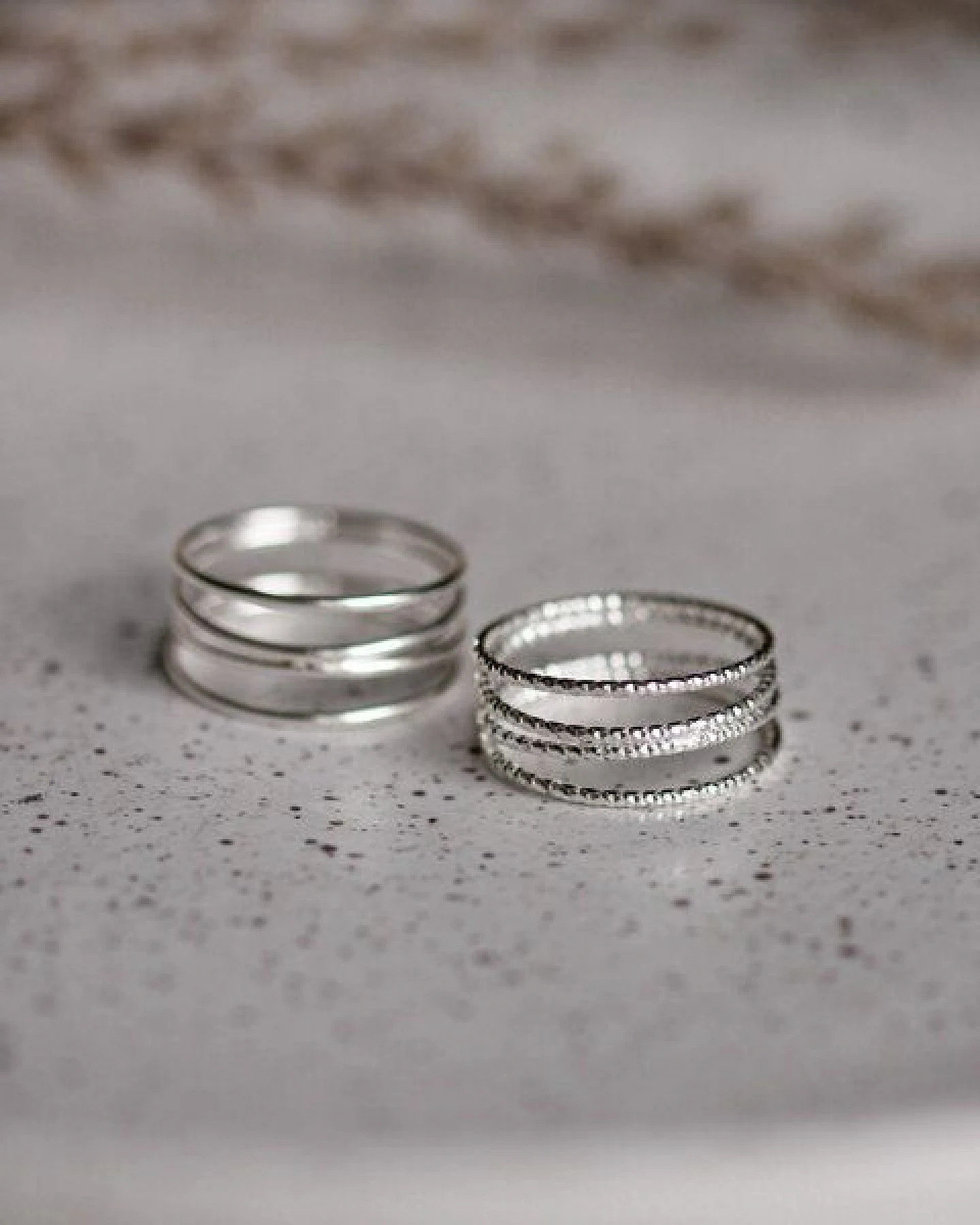 lille mus Ring 'Loop Glitzer' 925 Silber / vergoldet – Ansicht 4
