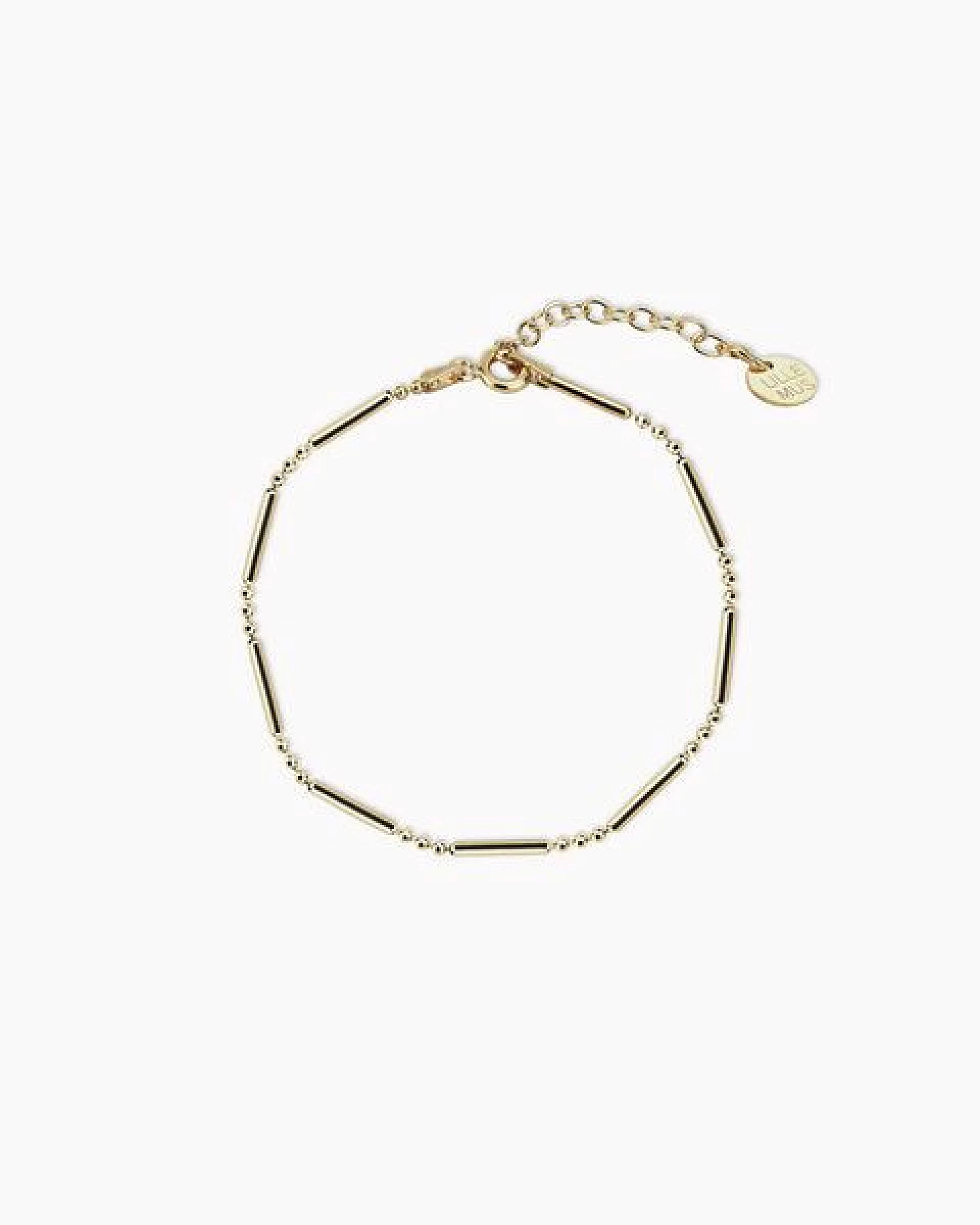 lille mus Armband 'Perlenstab' 925 Silber / vergoldet – Ansicht 3