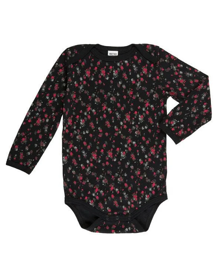 VATTER Baby Body "Naughty Nic" Kleine Blumen