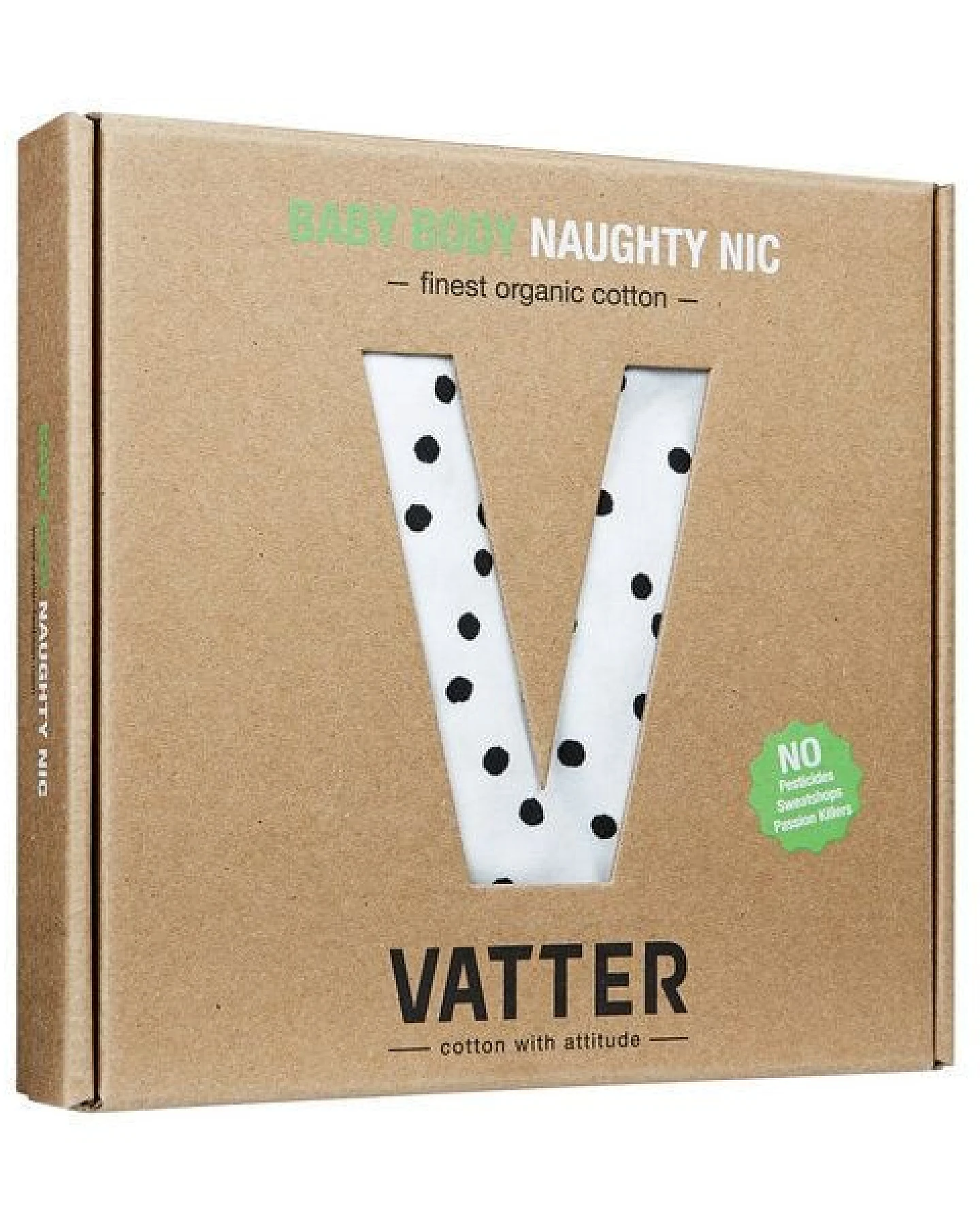 VATTER Baby Body "Naughty Nic" Kleine Blumen – Ansicht 2