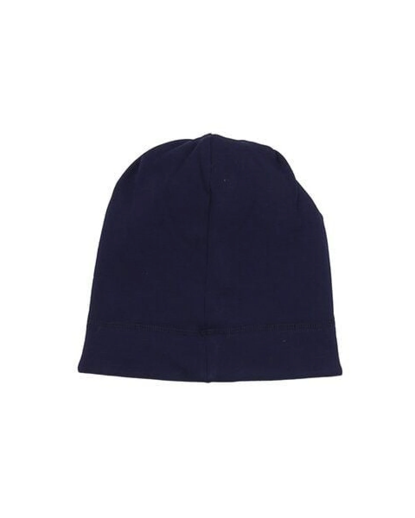Kinder Beanie GOTS zertifiziert Bio-Baumwolle, Dunkelblau, Walkiddy – Ansicht 4
