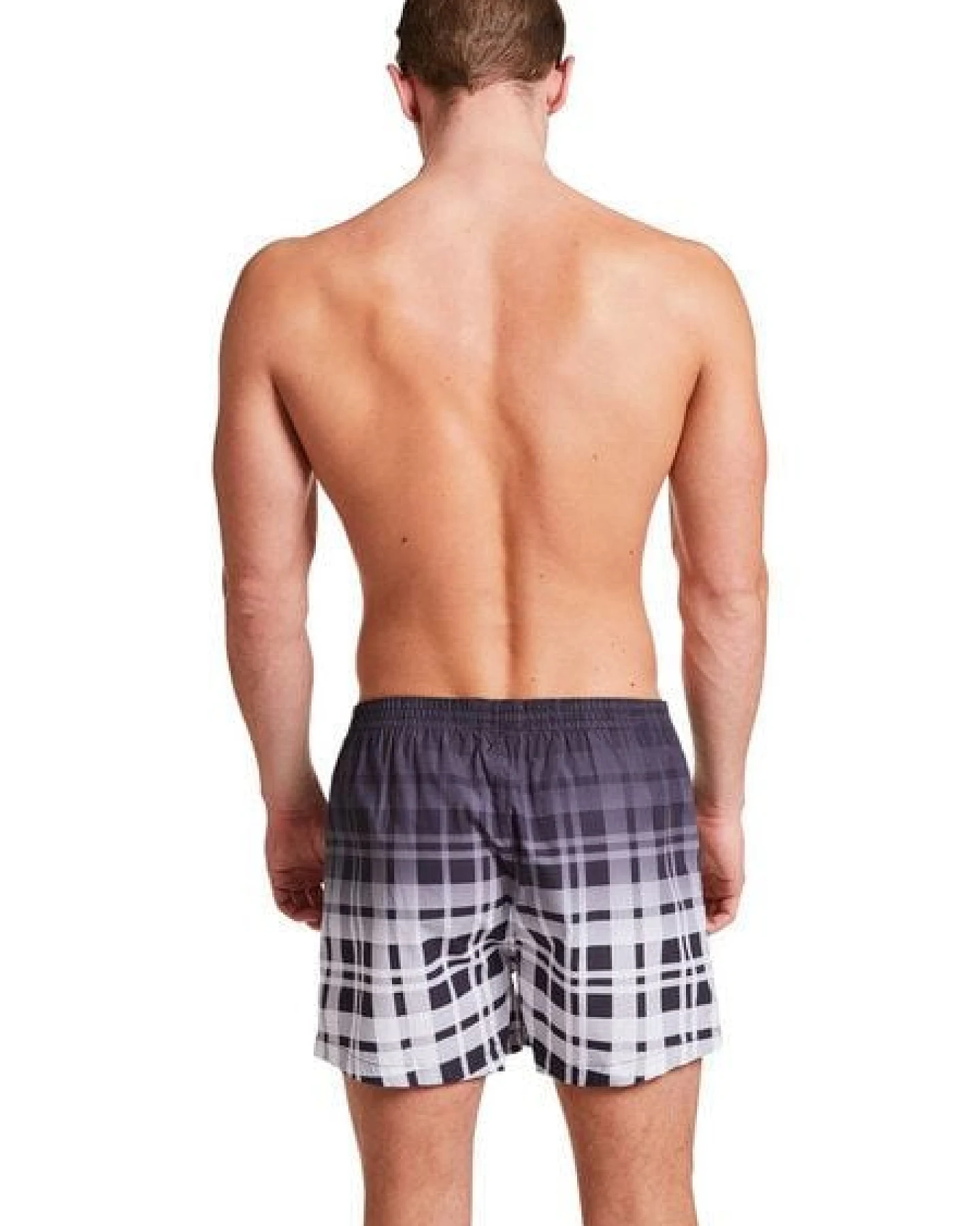 VATTER Boxer Short "Loose Larry" Schwarz/Weiß Faded – Ansicht 4