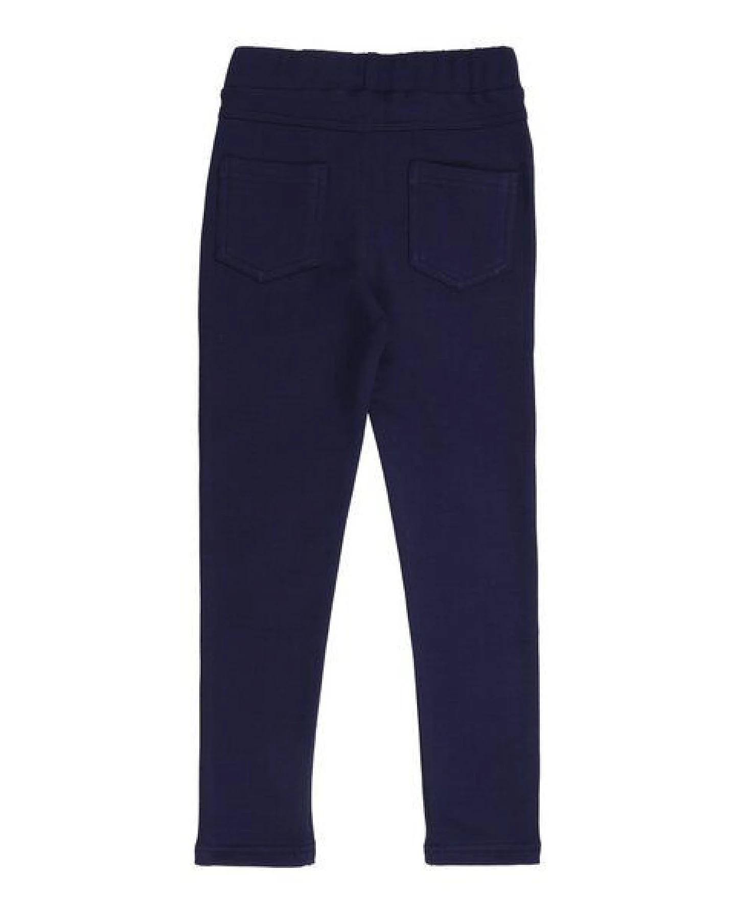 Kinder Leggings – Dunkelblau, bequem & elastisch, schmaler Schnitt, elastischer Bund, alltagstauglich – Ansicht 3