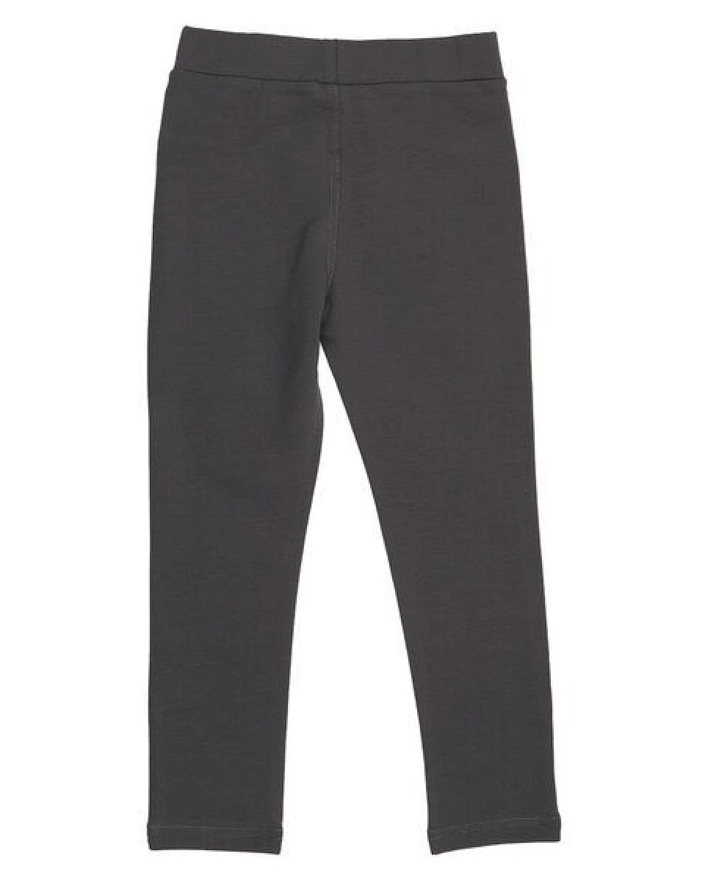 Kinder Sweat-Leggings GOTS-zertifiziert aus Bio-Baumwolle, anthrazit – Walkiddy, weich mit elastischem Bund – Ansicht 3