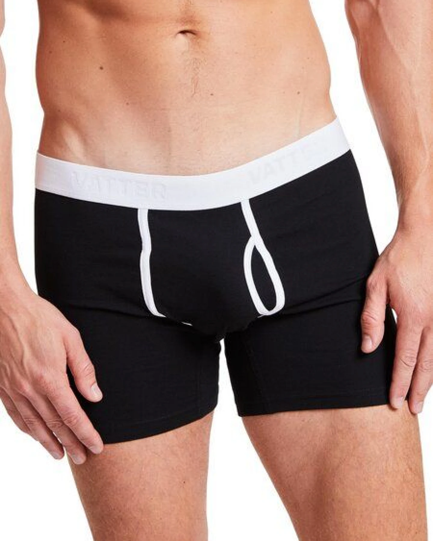 VATTER Boxer Brief "Classy Claus" Schwarz – Ansicht 2