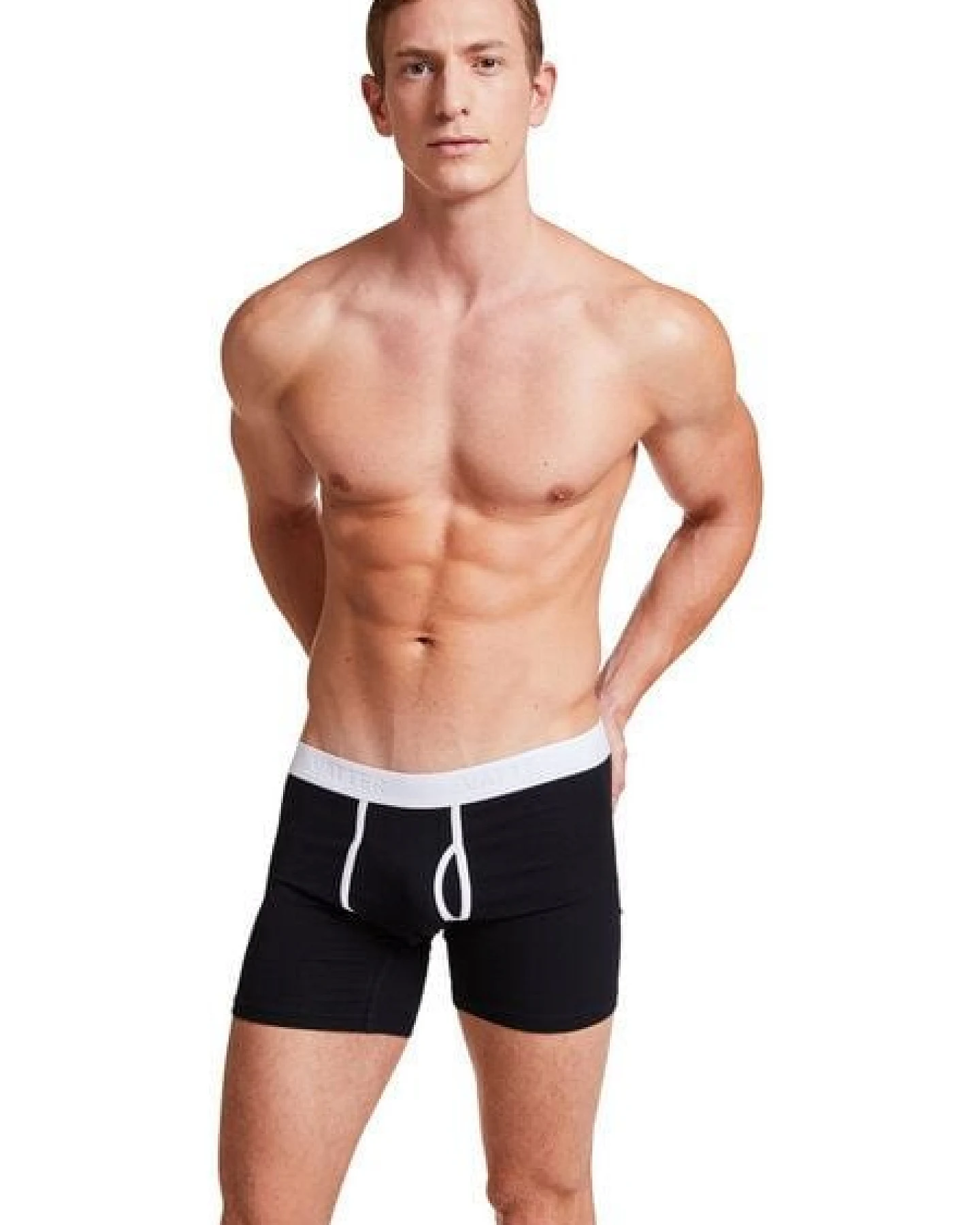 VATTER Boxer Brief "Classy Claus" Schwarz – Ansicht 3