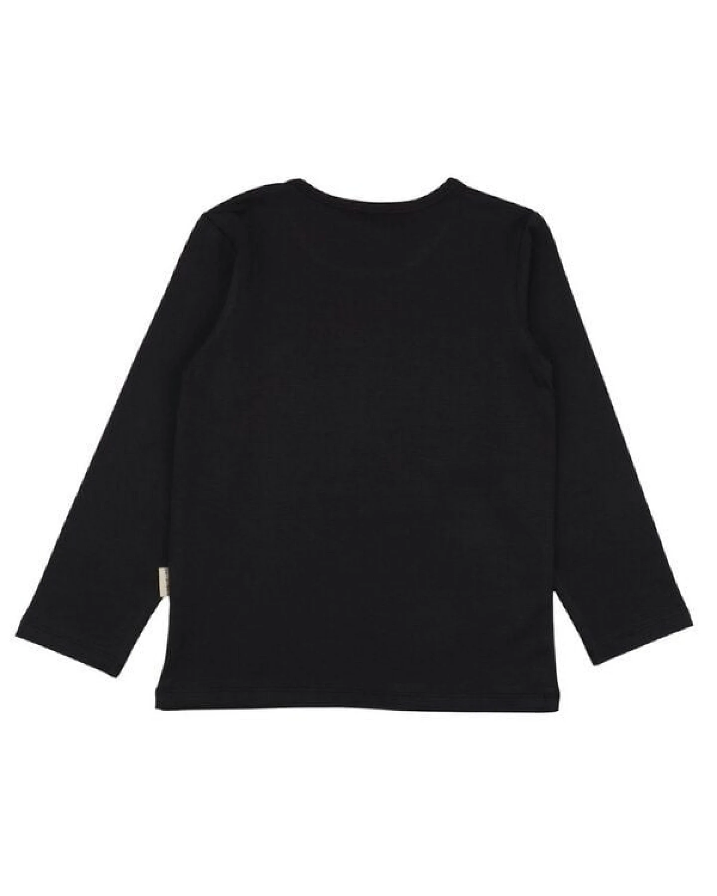 Jungen Langarmshirt Anthrazit aus Baumwolle mit Elasthan – elastisches Walkiddy Shirt für Schule, Freizeit & Alltag, ideal für empfindliche Kinderhaut und als Unterziehshirt im Winter – Ansicht 4
