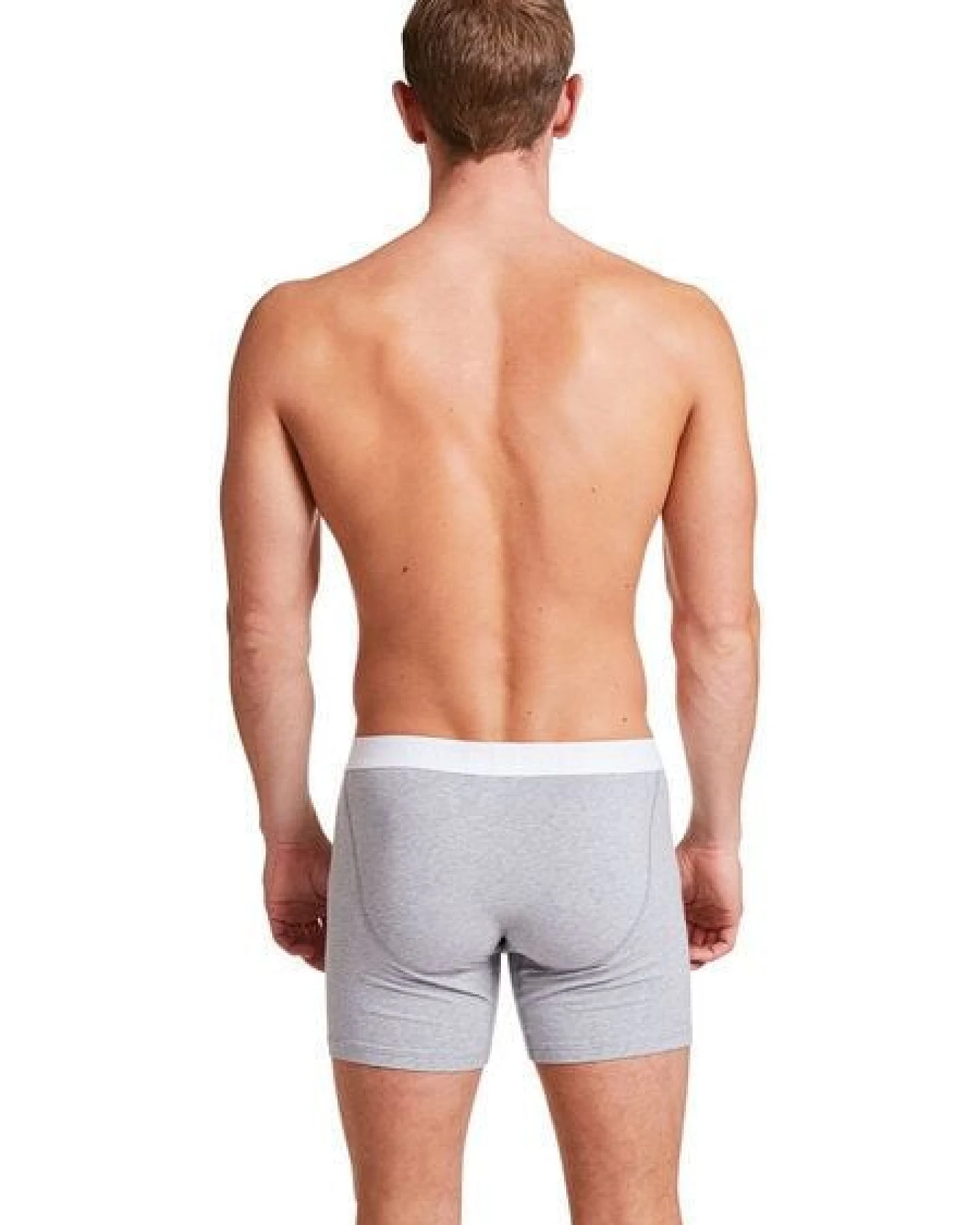 VATTER Boxer Brief "Classy Claus" Grau Melange – Ansicht 4