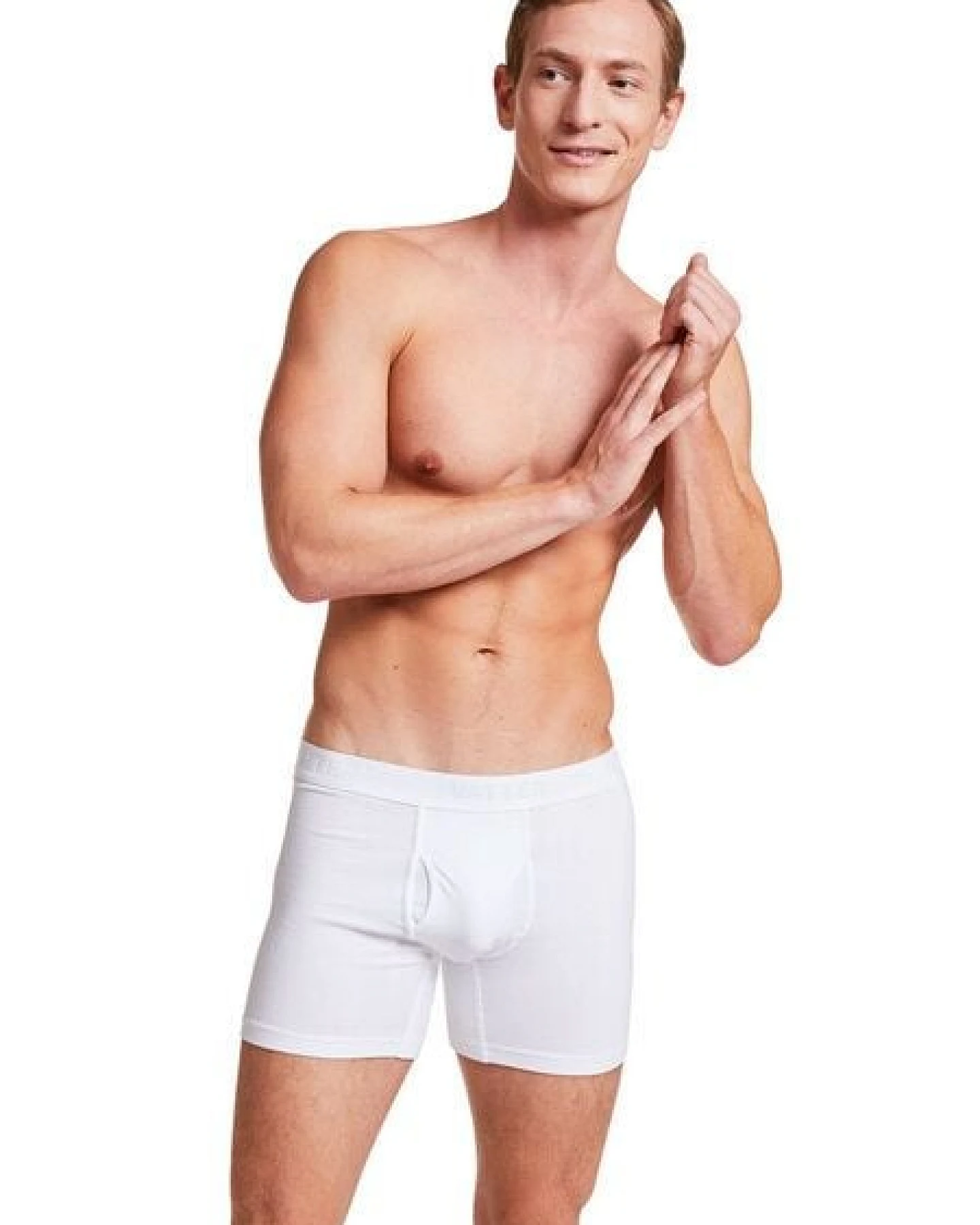 VATTER Boxer Brief "Classy Claus" White – Ansicht 3
