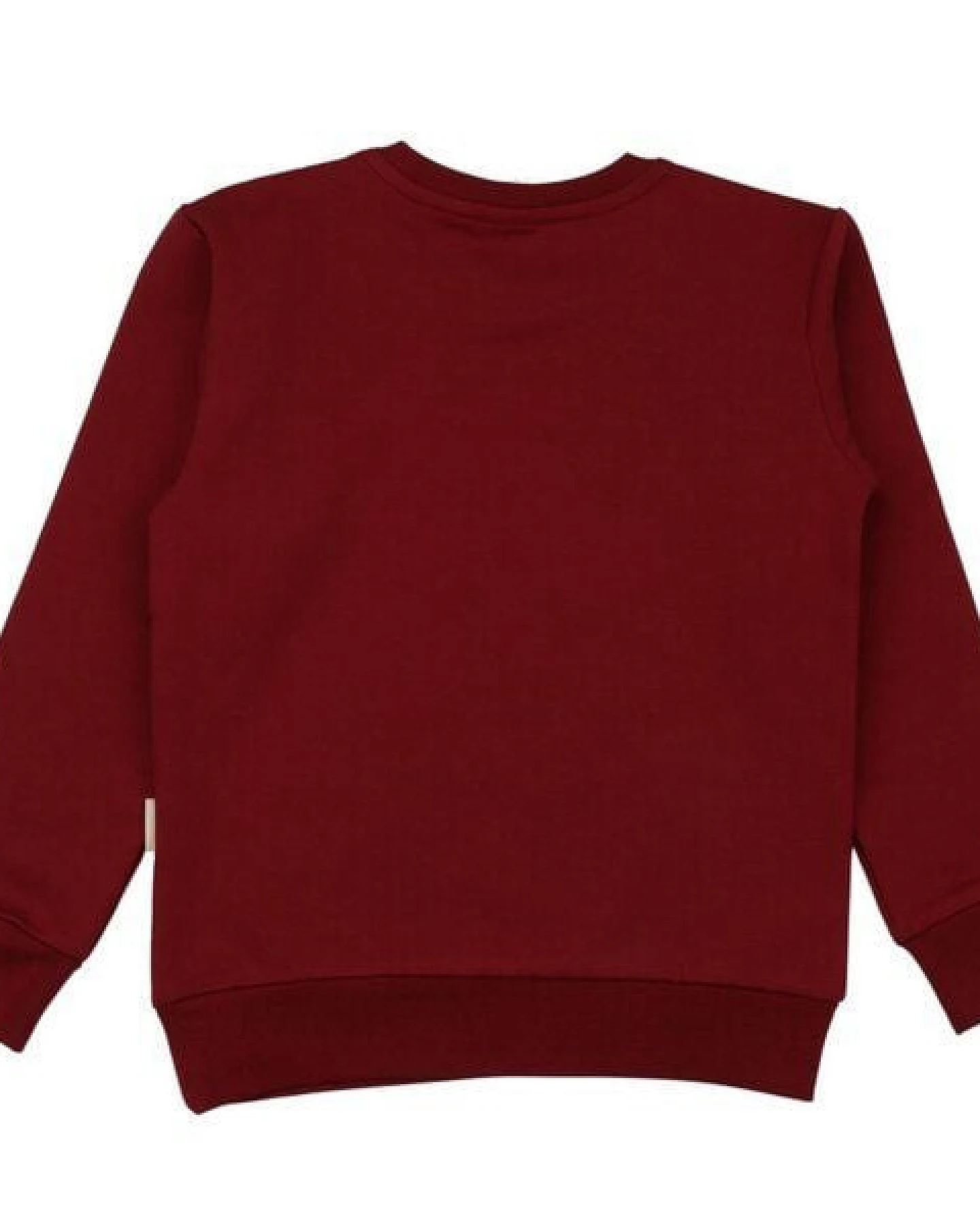 Kinder Sweatshirt aus Bio-Baumwolle in Burgund, GOTS-zertifiziert, kuschelig, strapazierfähig, pflegeleicht und vielseitig kombinierbarer Allrounder von Walkiddy – Ansicht 4