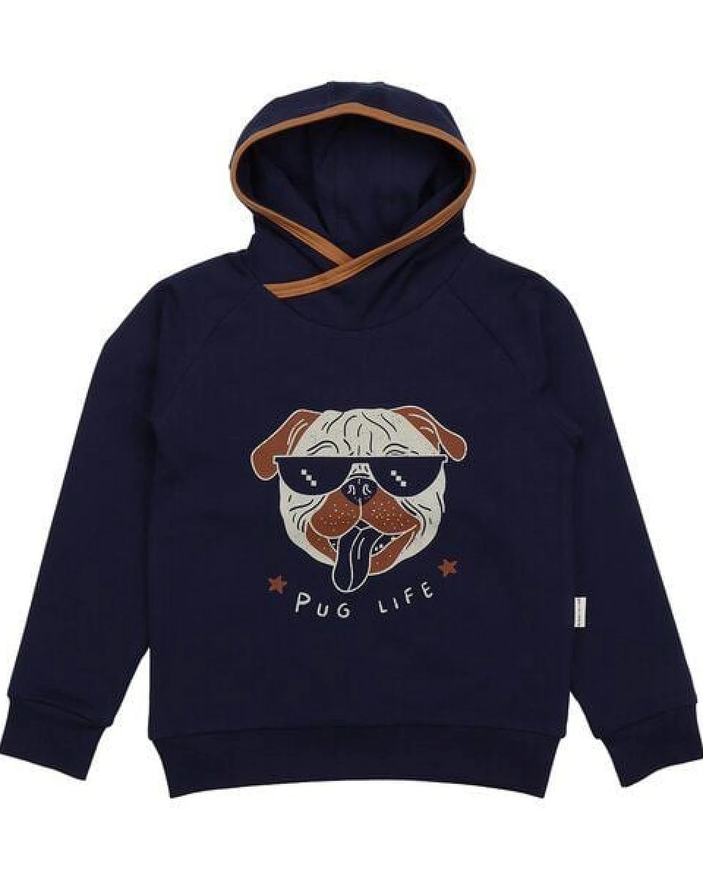 Kapuzenpullover Bio-Baumwolle elastisch – Walkiddy, „Autumn Leaves“ – Ansicht 2