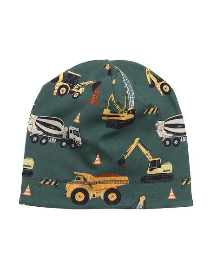 Baby & Kinder Beanie GOTS zertifiziert Bio-Baumwolle Curry-Gelb uni doppellagig weich elastisch – Walkiddy