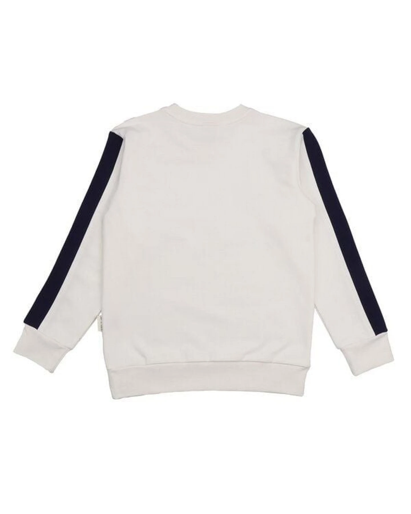 Kinder Sweatshirt GOTS-zertifiziert aus Bio-Baumwolle creme mit Hunde-Motiv „Crazy Dogs“ – Walkiddy – Ansicht 4