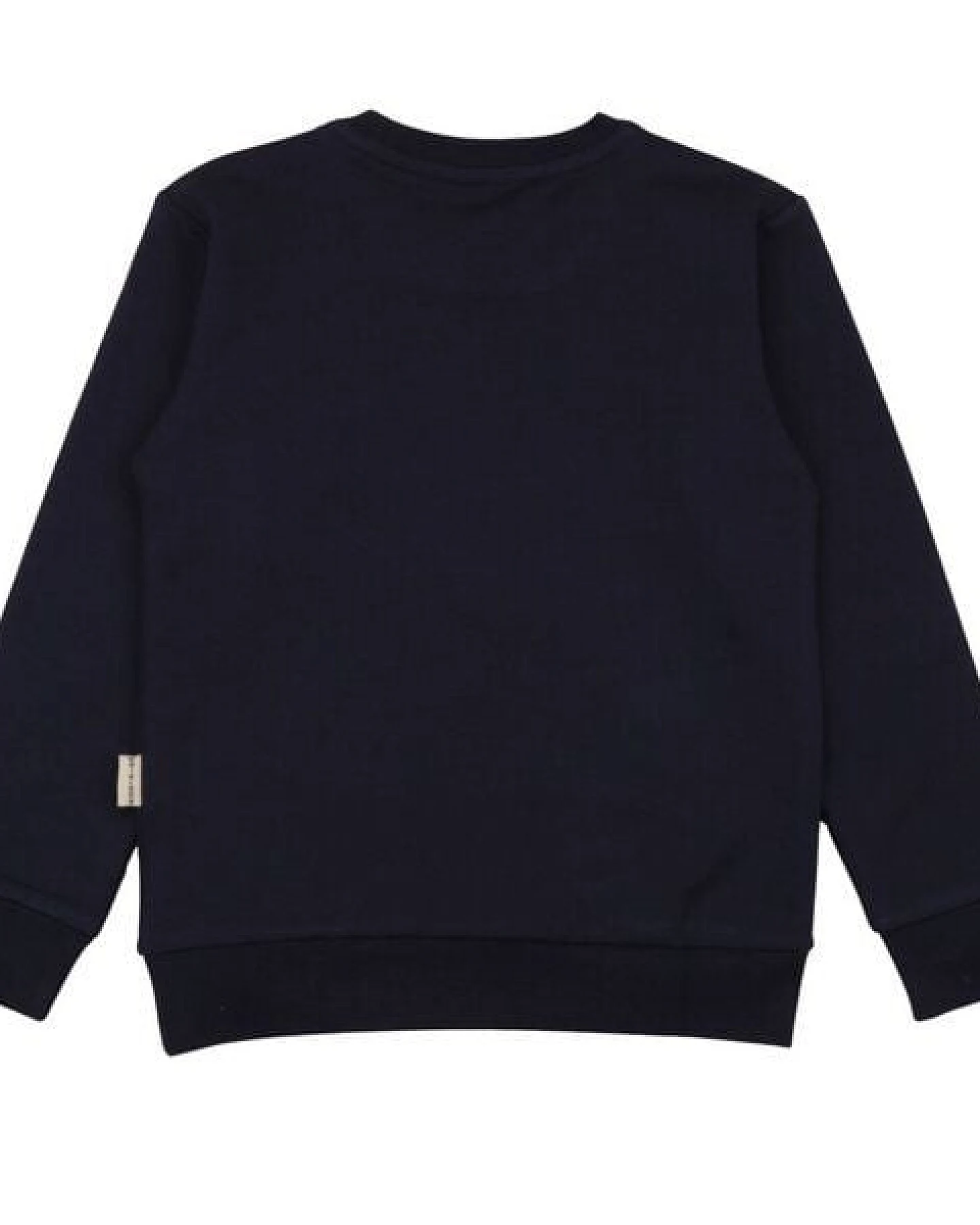 Kinder Sweatshirt Bio-Baumwolle GOTS navy von Walkiddy – gemütlicher, robuster Pullover für Alltag und Kita, nachhaltig, fair und angenehm weich auf der Haut – perfekt zum Kombinieren – Ansicht 4