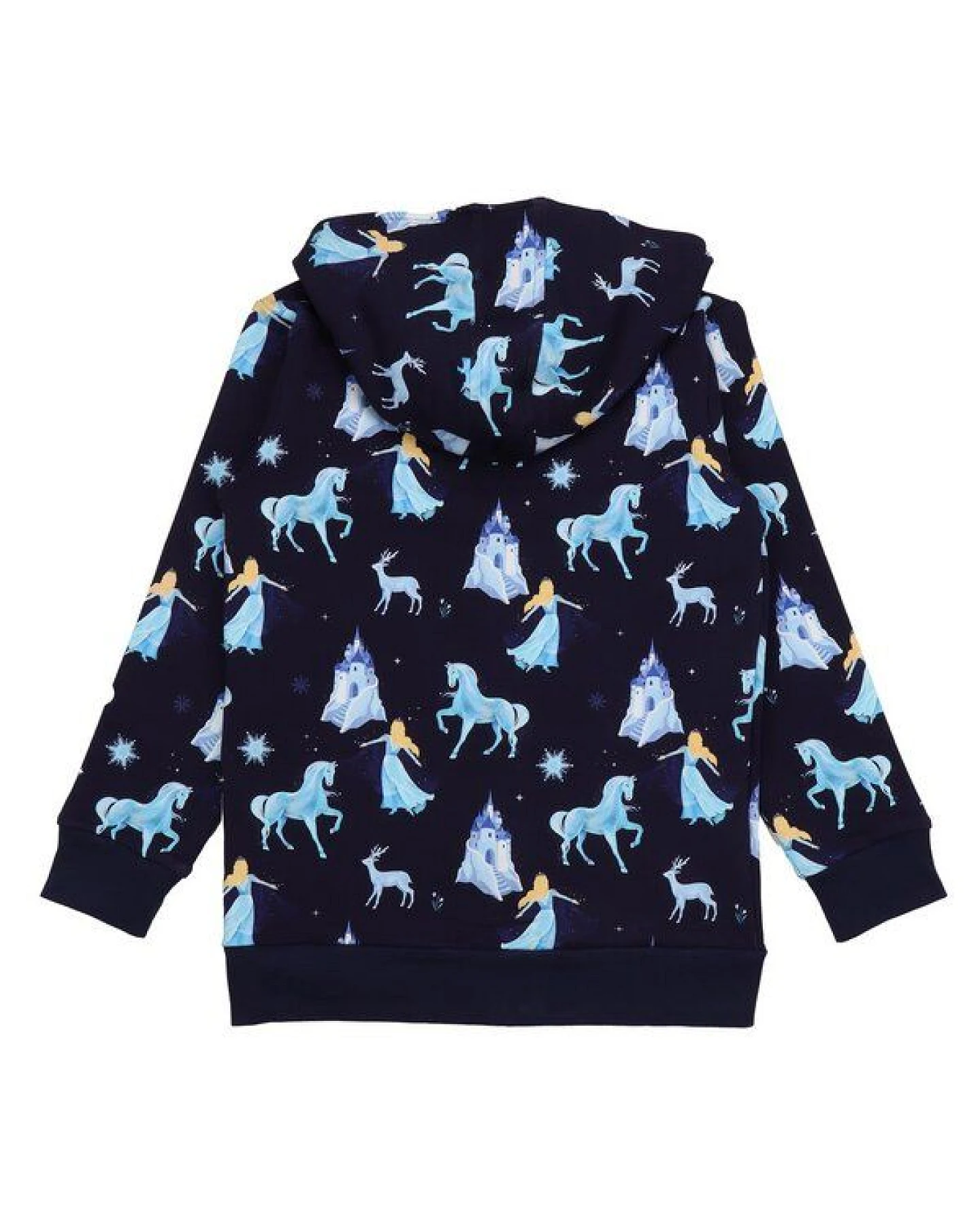 Kleinkinder Sweatjacke Fantastic Wonderland aus Baumwolle mit Elasthan – kuschelweiche Walkiddy Kapuzenjacke für Alltag, Kita & Spielplatz, perfekt für Übergangszeit und Lagenlook – Ansicht 3
