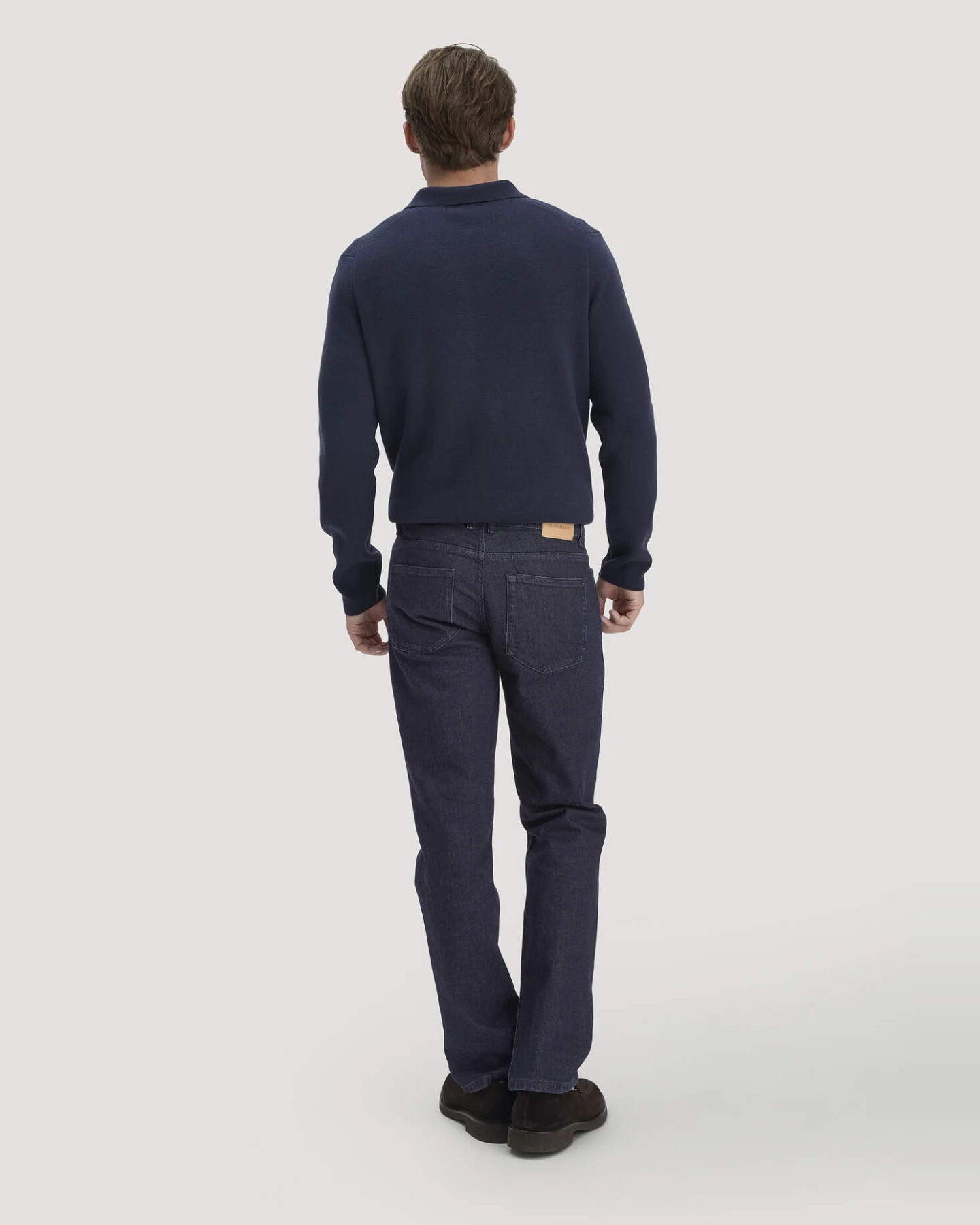 hessnatur Herren Jeans BEN Regular Straight aus Bio-Denim - blau - Größe 34/30 – Ansicht 2