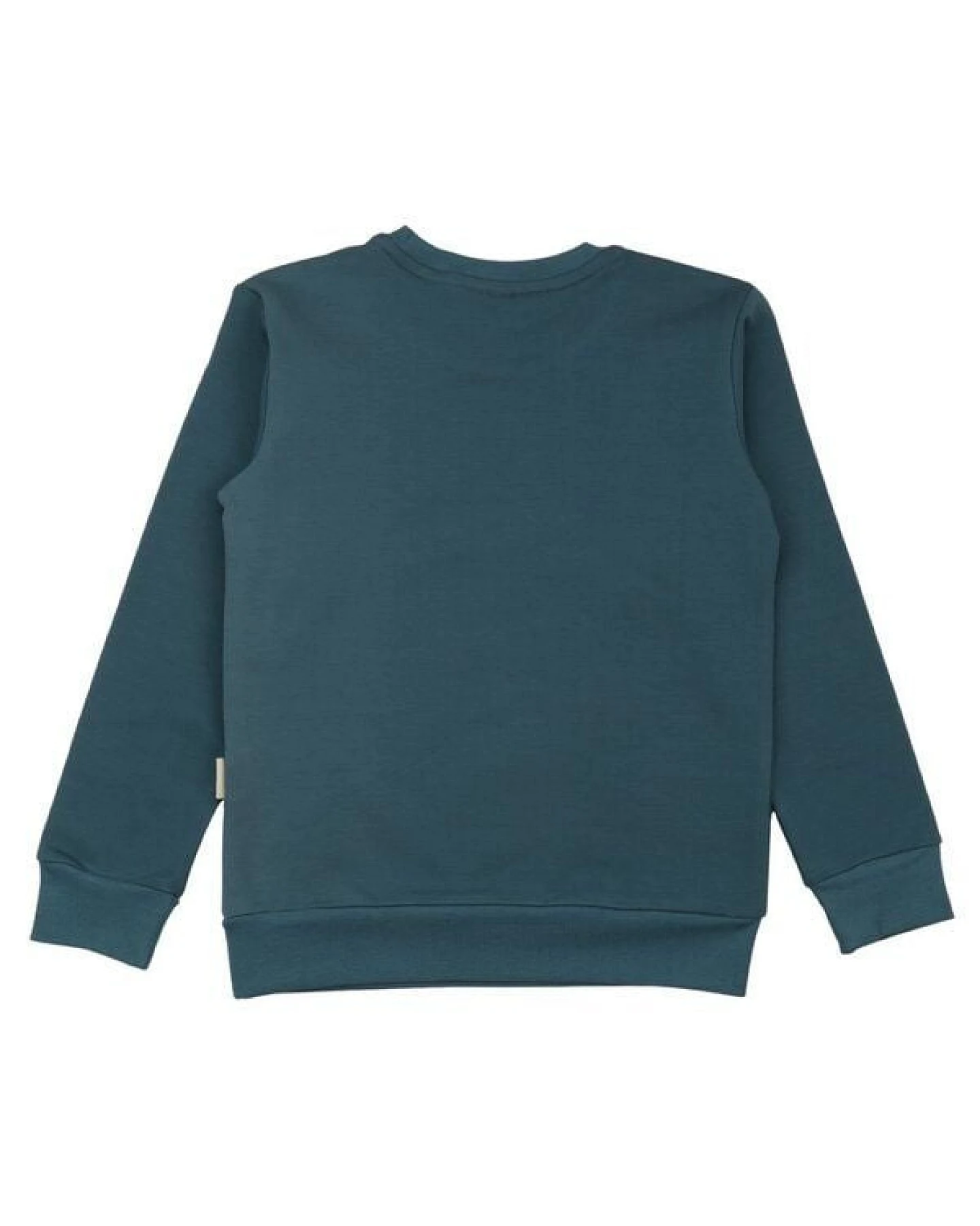 Kinder Sweatshirt Bio-Baumwolle grün Walkiddy Green, GOTS-zertifiziert, weich und robust, vegan, fair produziert, perfekter Alltagsbegleiter für Kindergarten und Schule – Ansicht 4