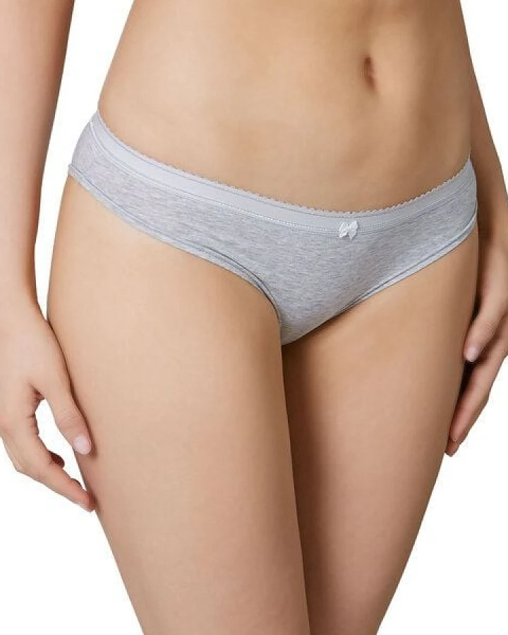 VATTER Bikini Slip "Steady Suzie" fancy grey