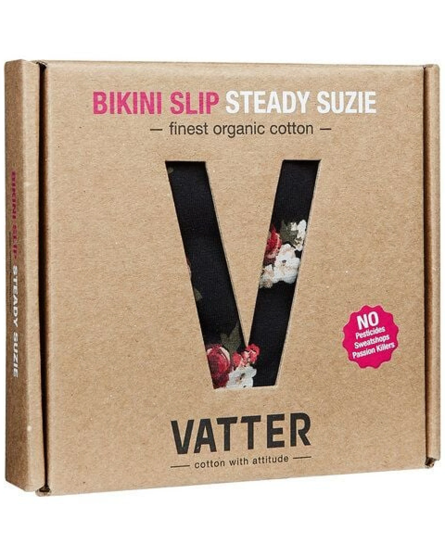 VATTER Bikini Slip "Steady Suzie" fancy grey – Ansicht 4